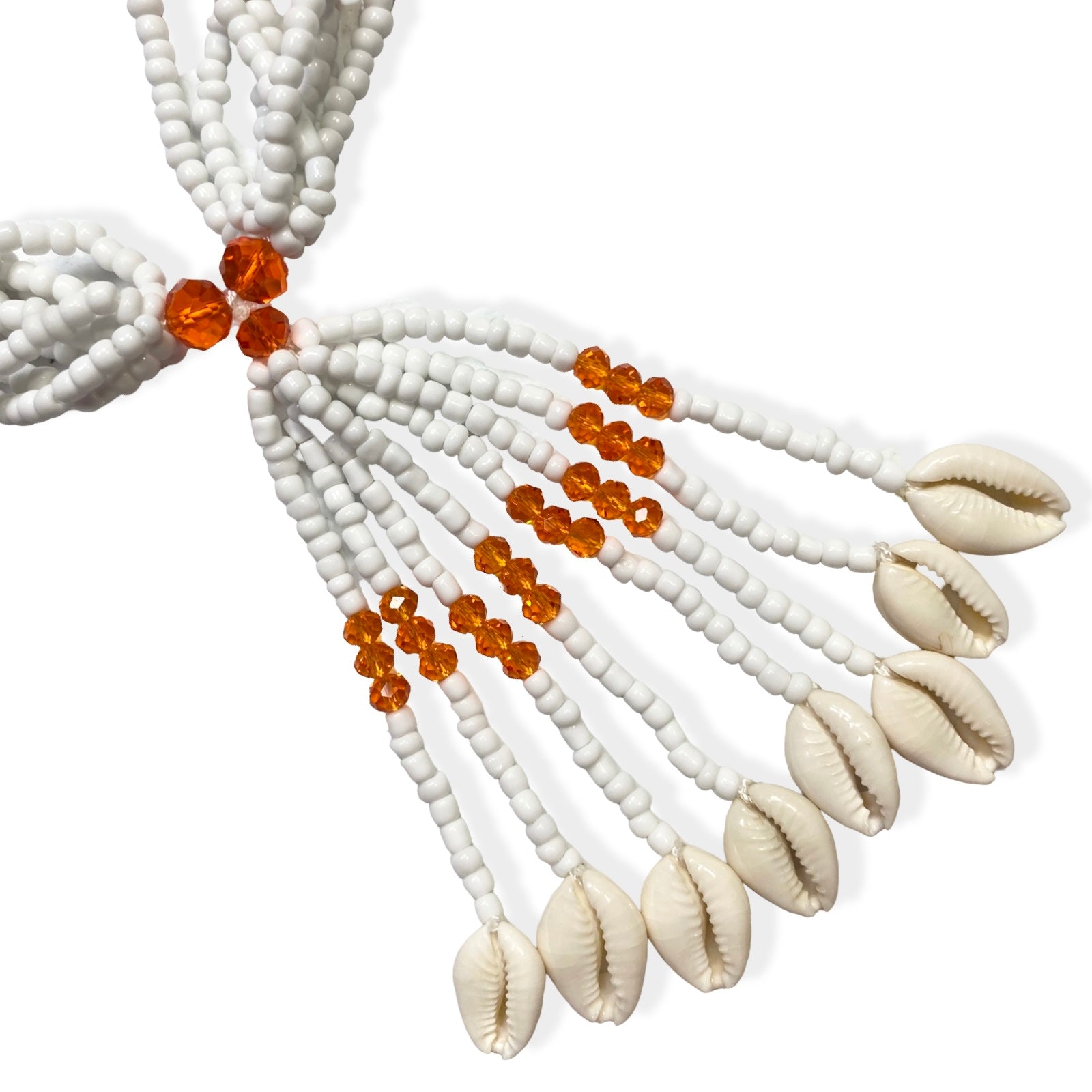 Mazo de Obatalá Oshagriñá – En Cristal para Sopera (Obatalá Oshagriñá Mazo – Crystal for Sopera) - SanteriaGuide