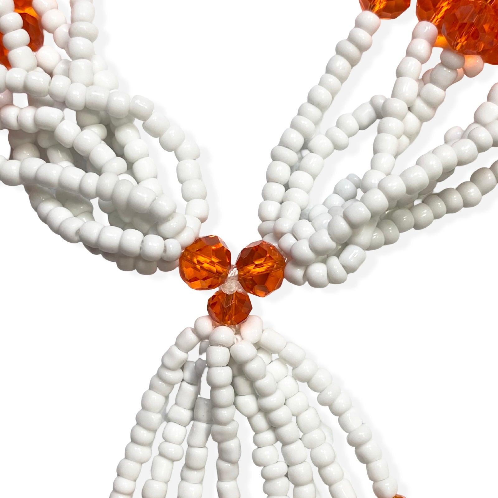 Mazo de Obatalá Oshagriñá – En Cristal para Sopera (Obatalá Oshagriñá Mazo – Crystal for Sopera) - SanteriaGuide