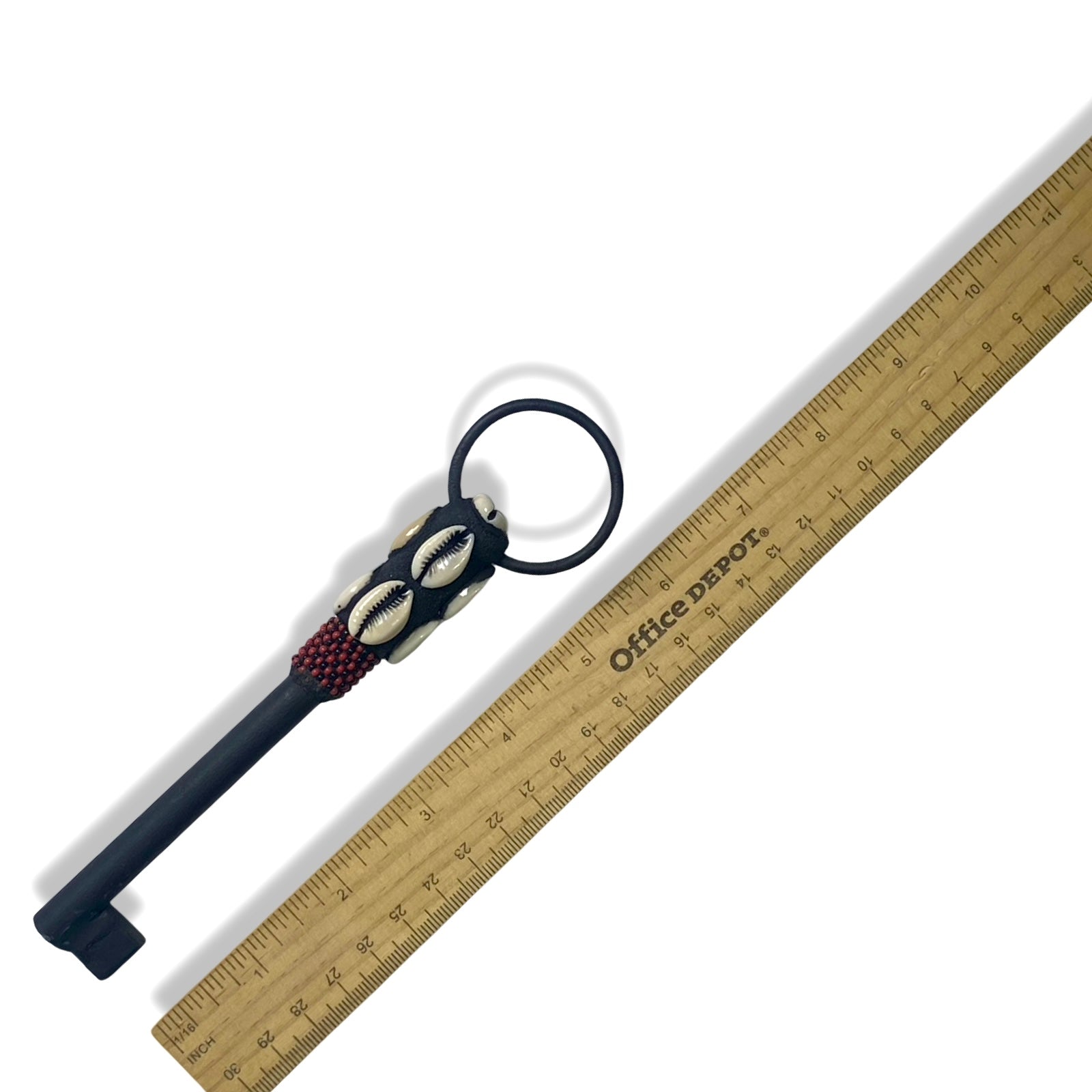 Adorned Eleguá Key - Honor & Spiritual Pathways Yoruba Santeria Orisha - SanteriaGuide