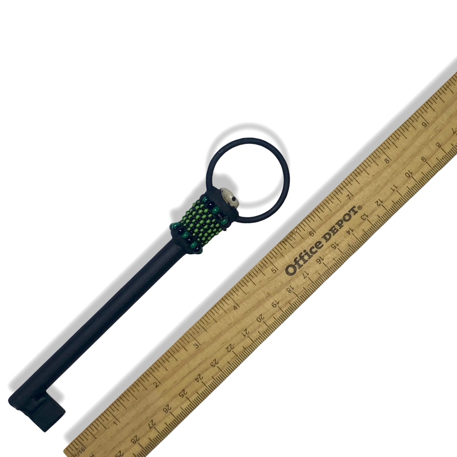 Handmade Adorned Key for Ogún - Honor & Spiritual Pathways Yoruba Santería Orisha - SanteriaGuide