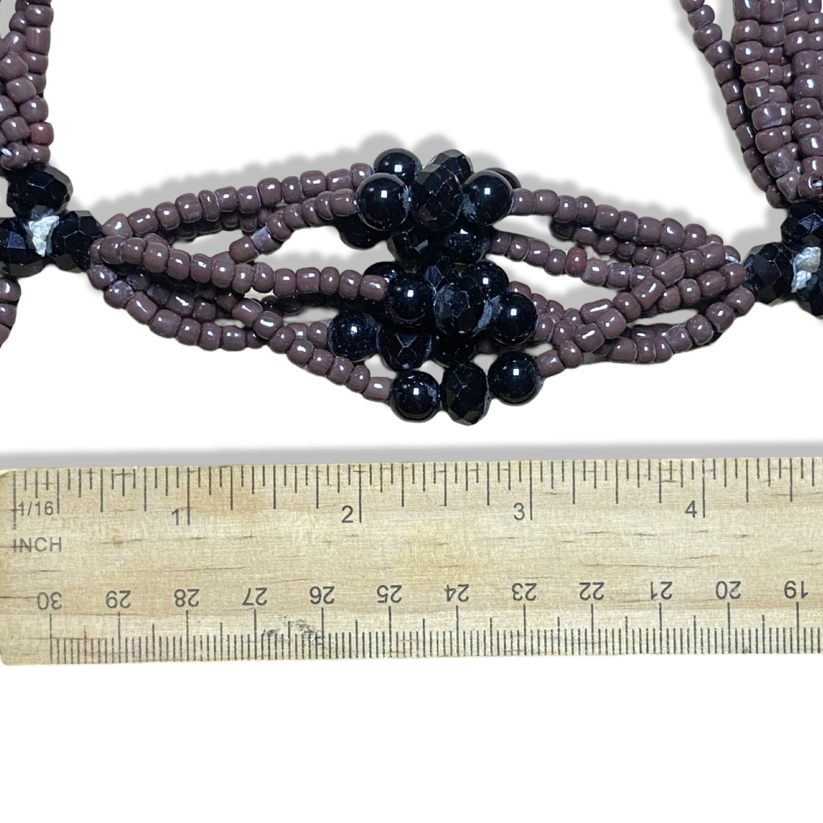 Handmade Mazo de Babalú Ayé - Blue & Brown Beads with Cowrie Shells Yoruba Santería Orisha - SanteriaGuide