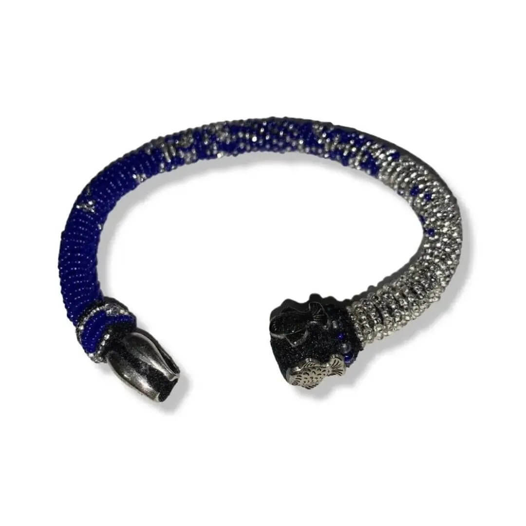 Handmade Ilde de Different Orishas Bracelet - Crystal & Glass Beads Yoruba Santeria Orisha - SanteriaGuide