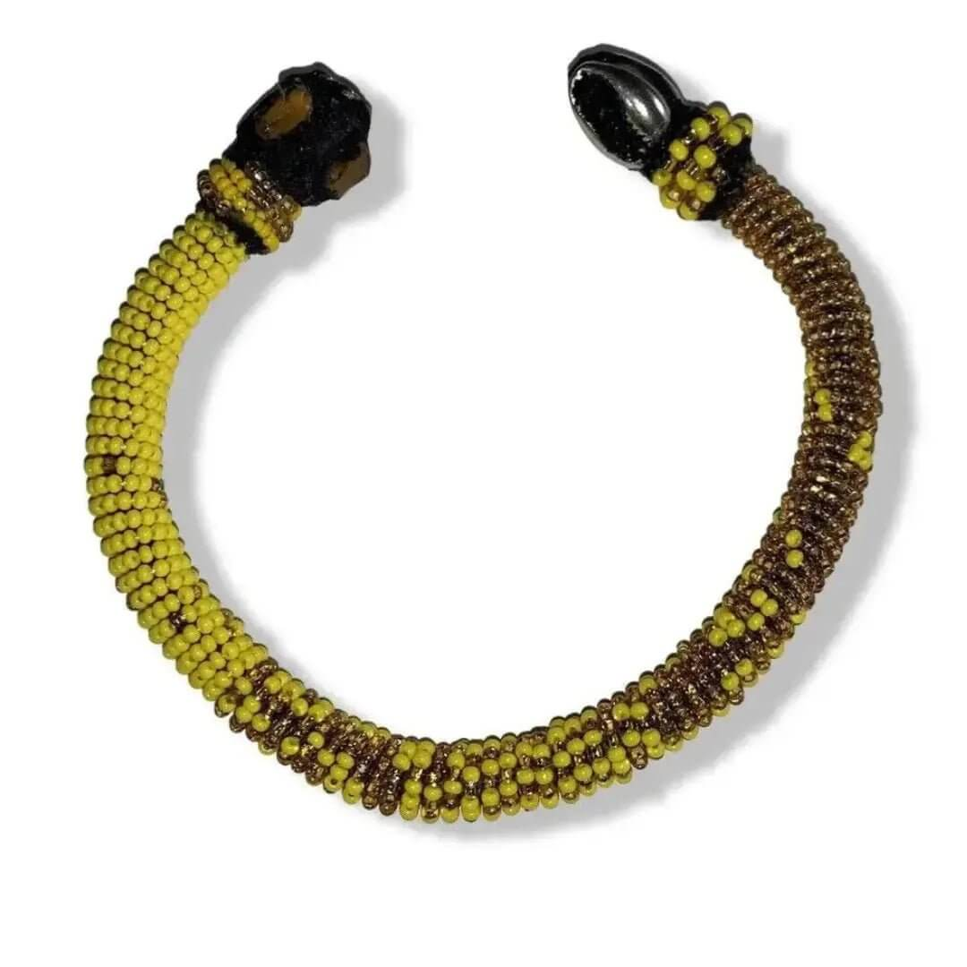 Handmade Ilde de Different Orishas Bracelet - Crystal & Glass Beads Yoruba Santeria Orisha - SanteriaGuide