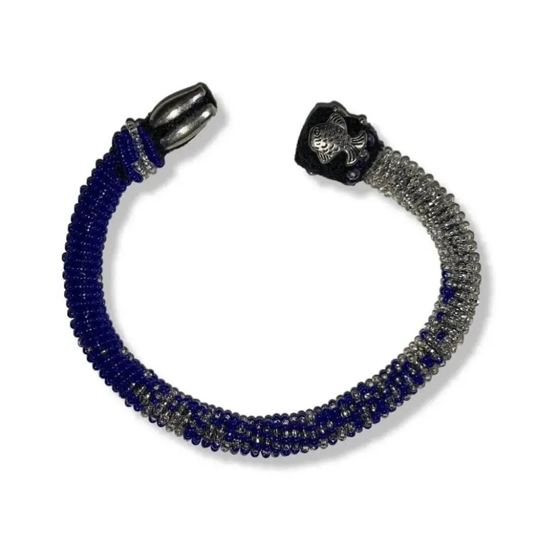 Handmade Ilde de Different Orishas Bracelet - Crystal & Glass Beads Yoruba Santeria Orisha - SanteriaGuide