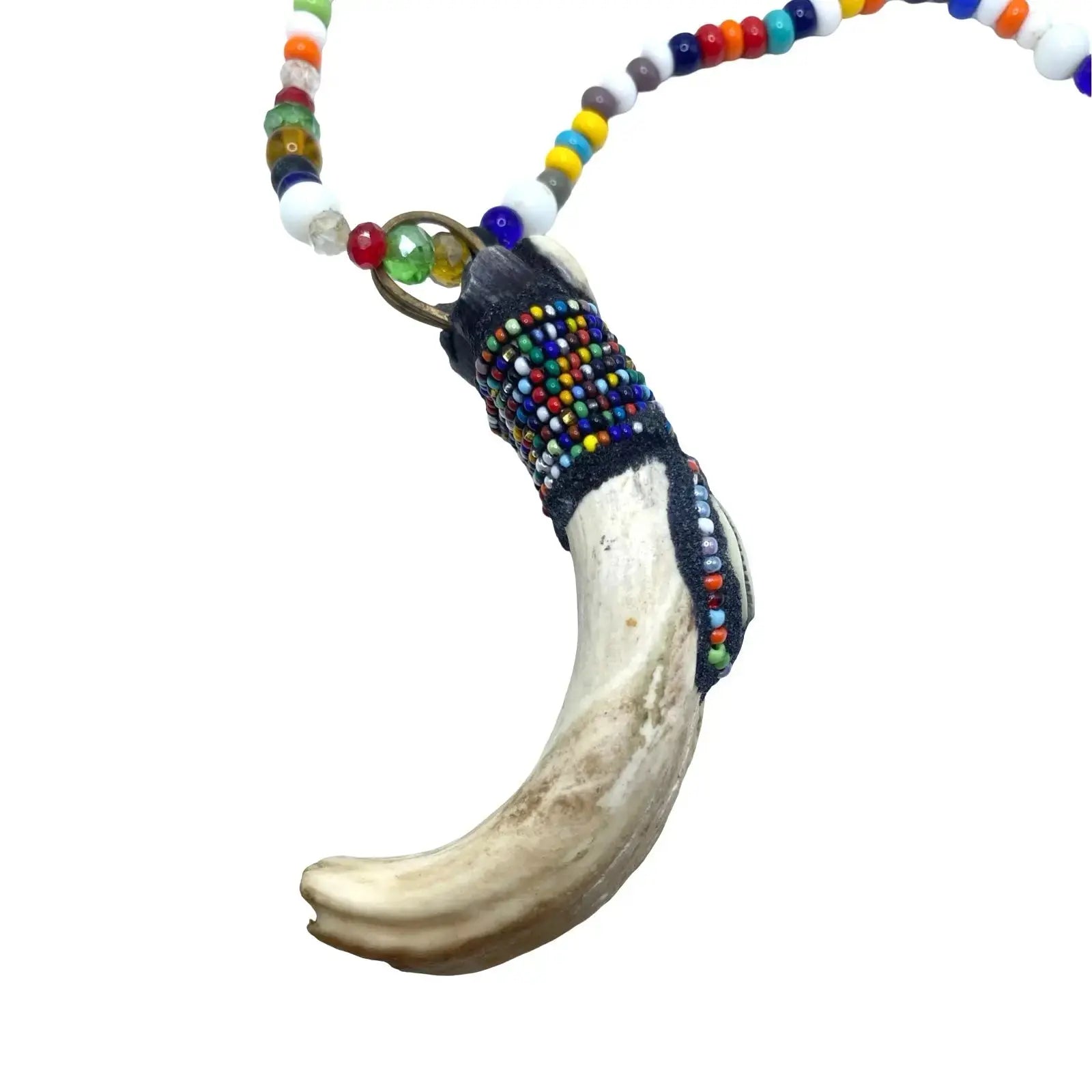 Eleke de Osain o Gurufinda con Diente (Collar/Necklace) - SanteriaGuide