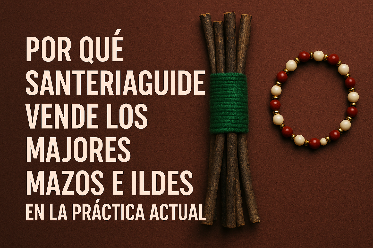 Why Santeriaguide sells the best Mazos and ildes in todays practice