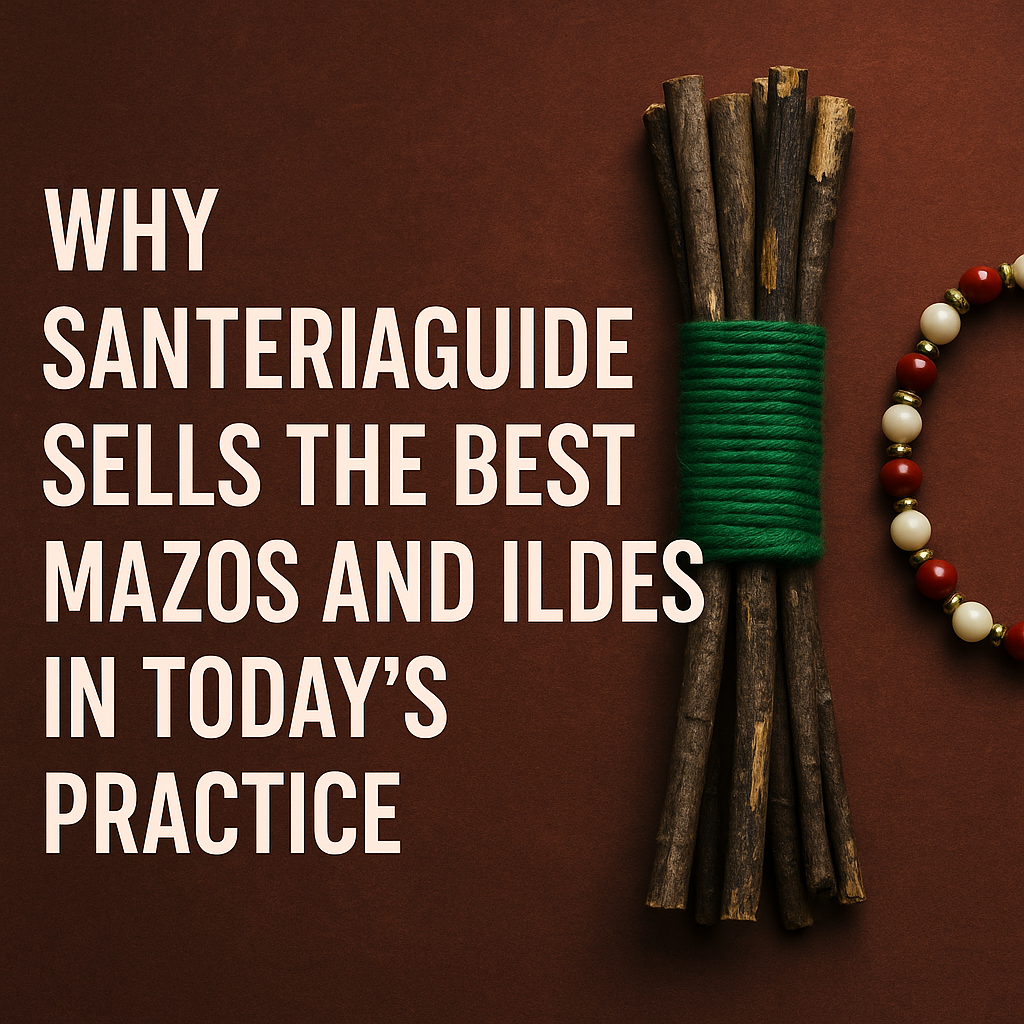 Why Santeriaguide sells the best Mazos and ildes in todays practice