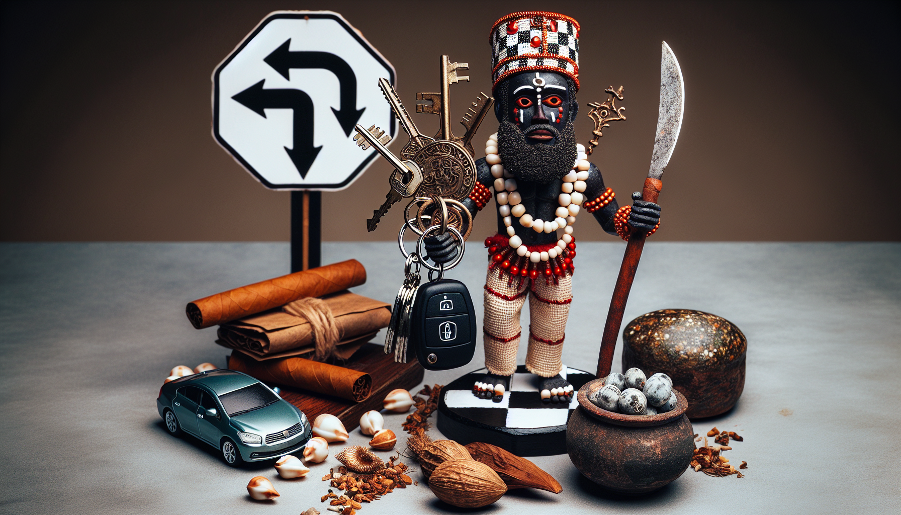 Elegua, Santeria , Laroye , Eshu Elegua