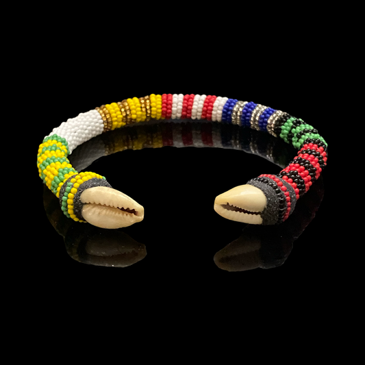 Ilde de 7 Potencias – Conchas de Cauri (7 Potencias Bracelet – Cowrie Shells)