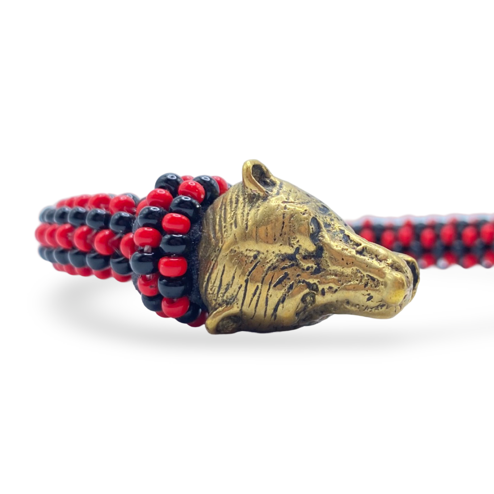 Pulsera de Elegua Laroye Eshu – Conchas de Cauri y Bronze