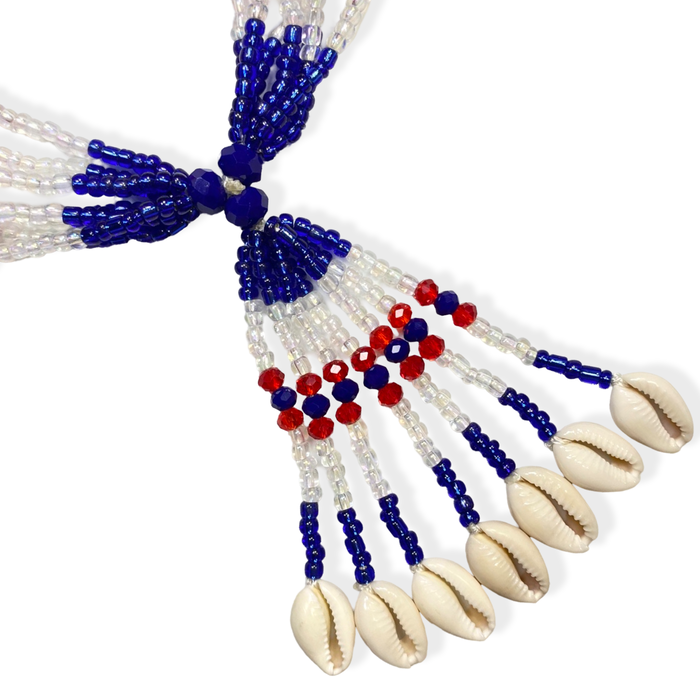 Yemayá Okuté Crystal Mazo for Sopera