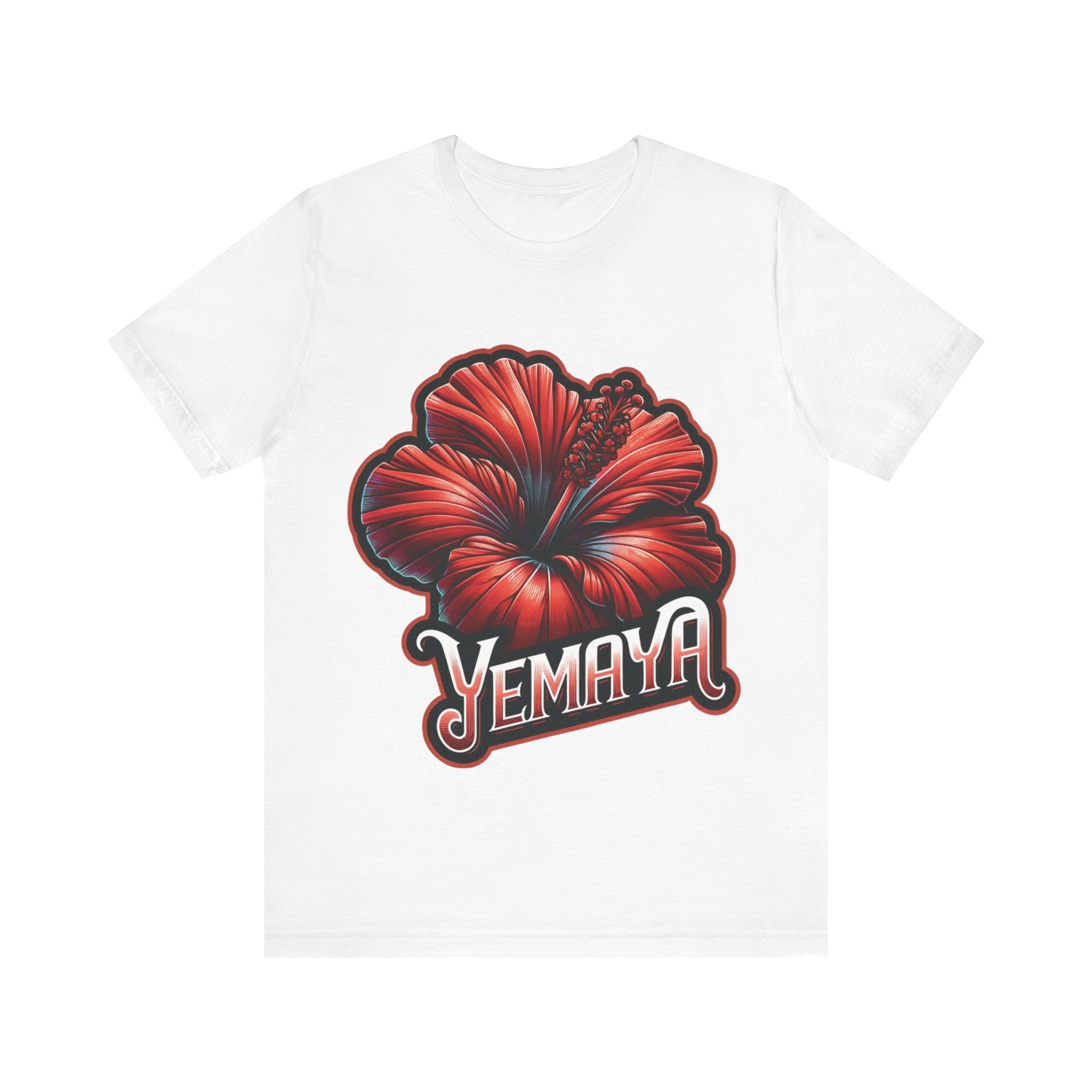 Yemeya flower T-Shirt - Spiritual Orisha Worship & Yoruba Mythology - SanteriaGuide