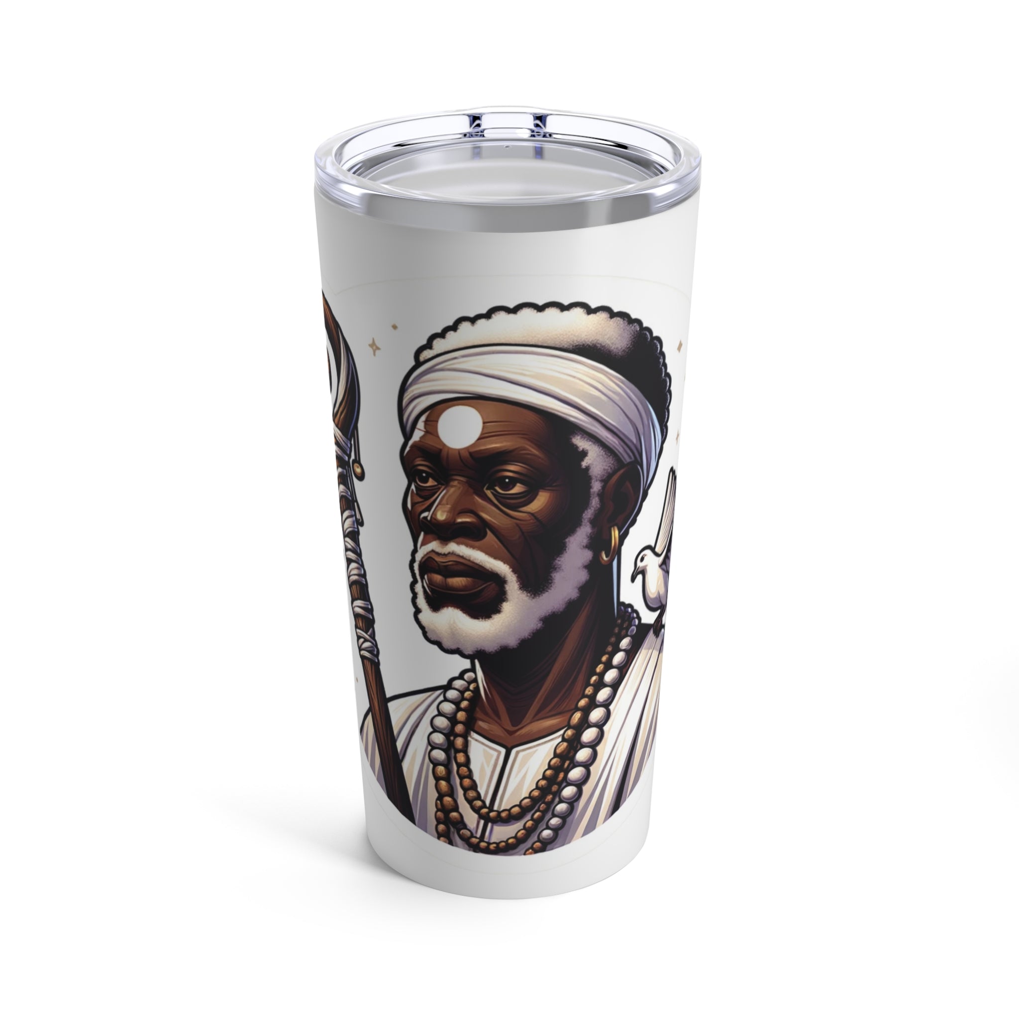 Obatala Tumbler 20oz - SanteriaGuide