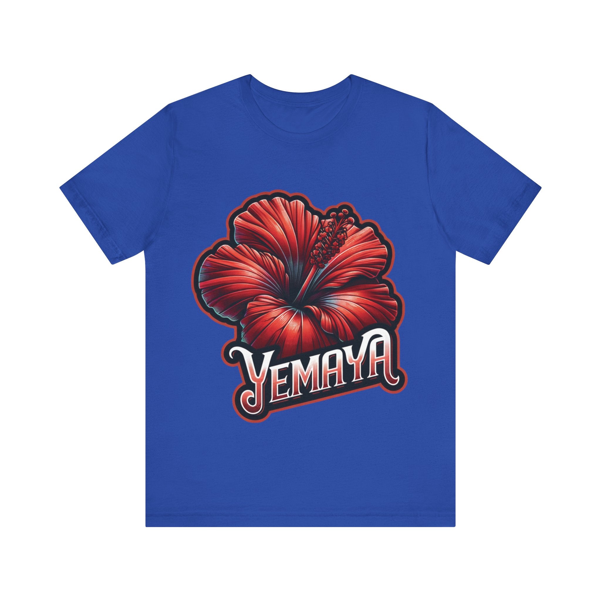 Yemeya flower T-Shirt - Spiritual Orisha Worship & Yoruba Mythology - SanteriaGuide