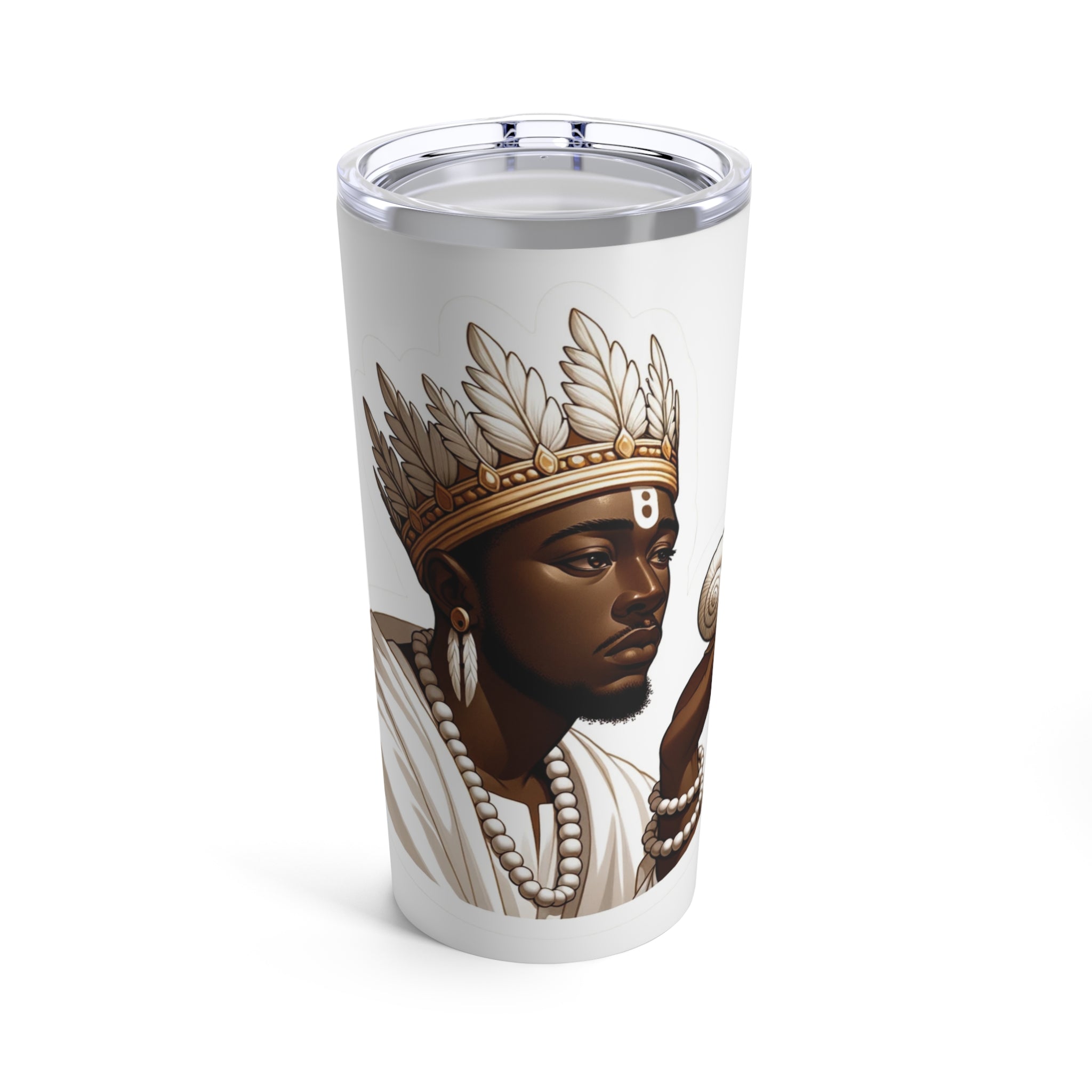 Obatala Tumbler 20oz - SanteriaGuide