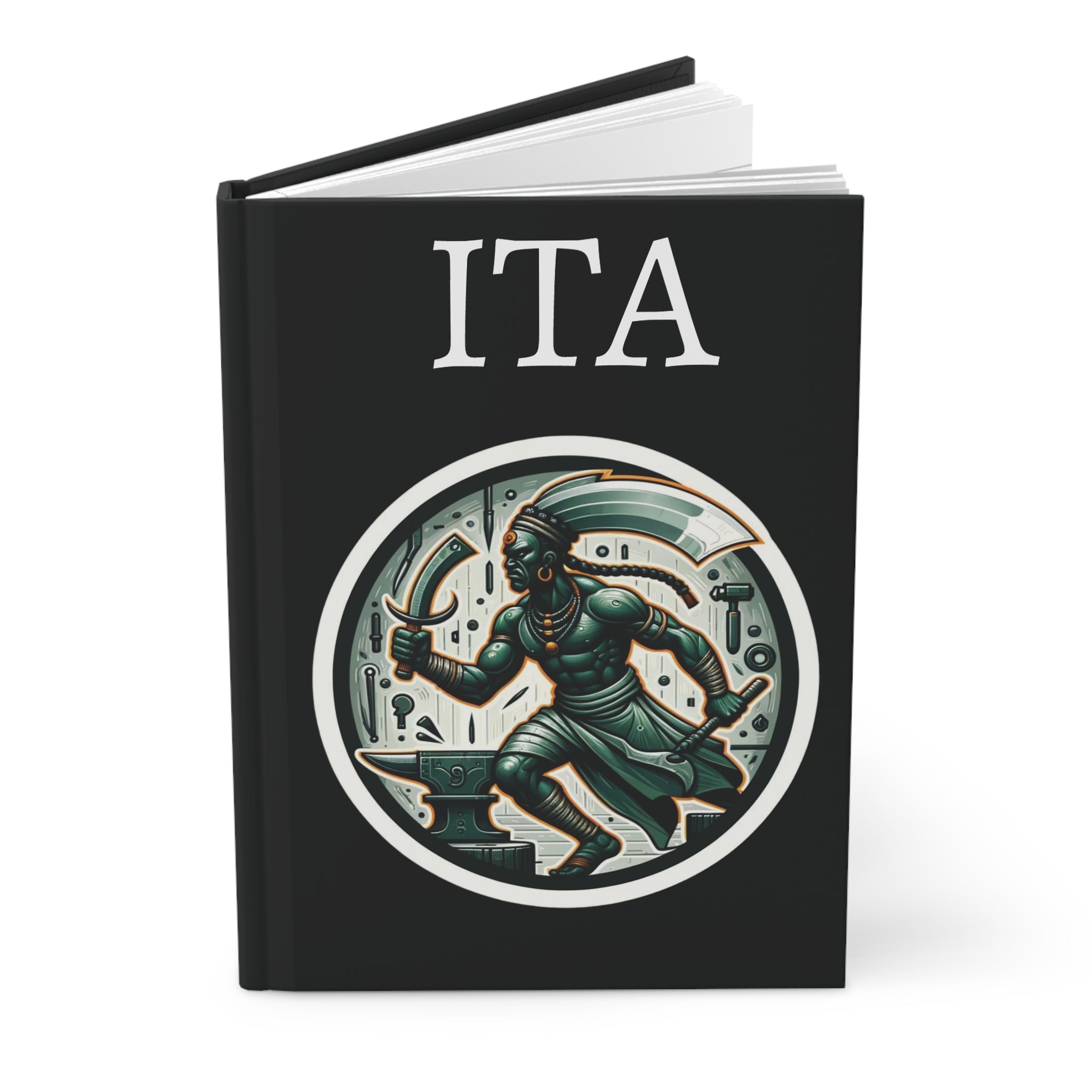 Oggun Hardcover Journal: Matte Finish ITA for Spiritual Reflection