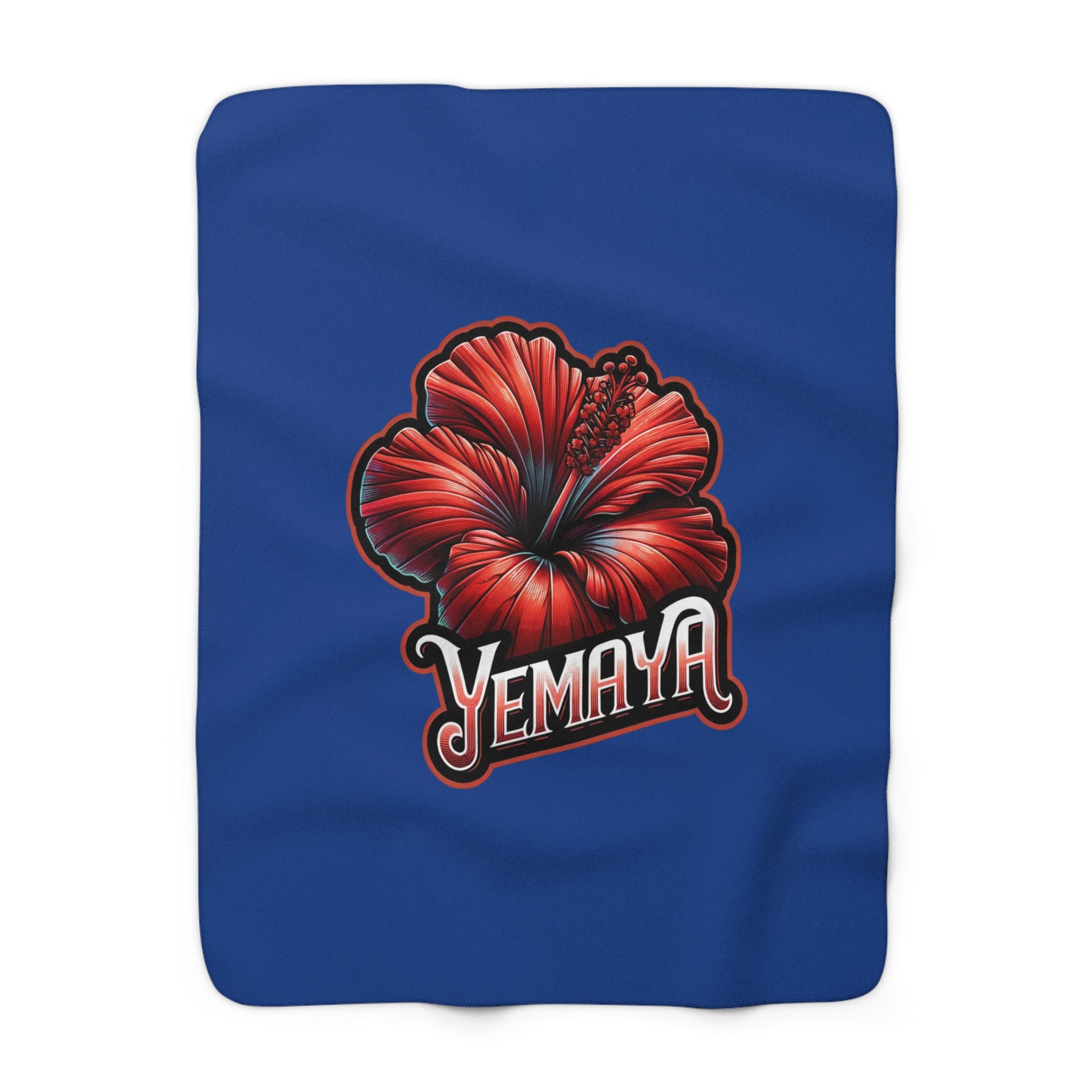 Yemaya Sherpa Fleece Blanket - SanteriaGuide