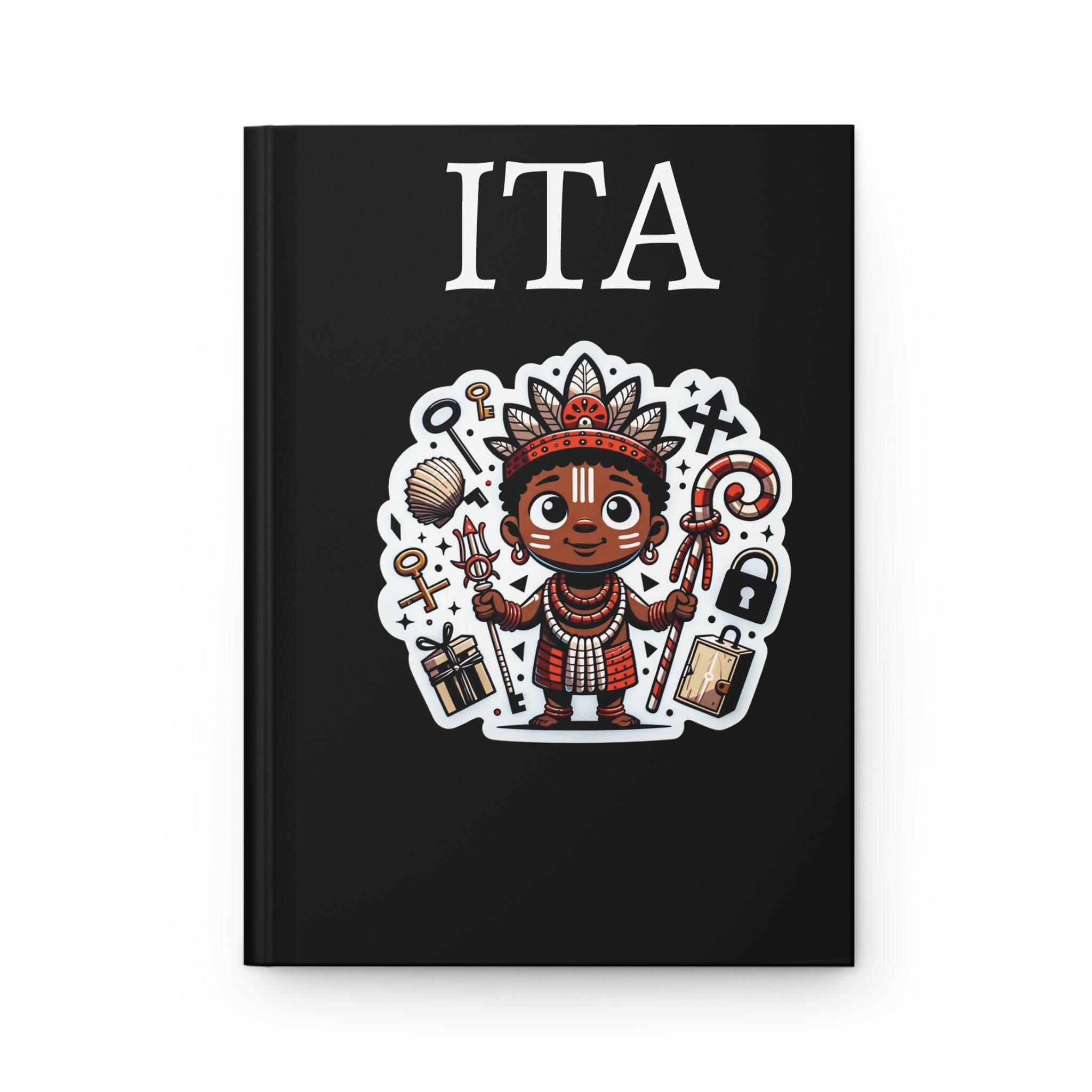 Elegua Hardcover Journal: Matte Finish ITA for Spiritual Reflection
