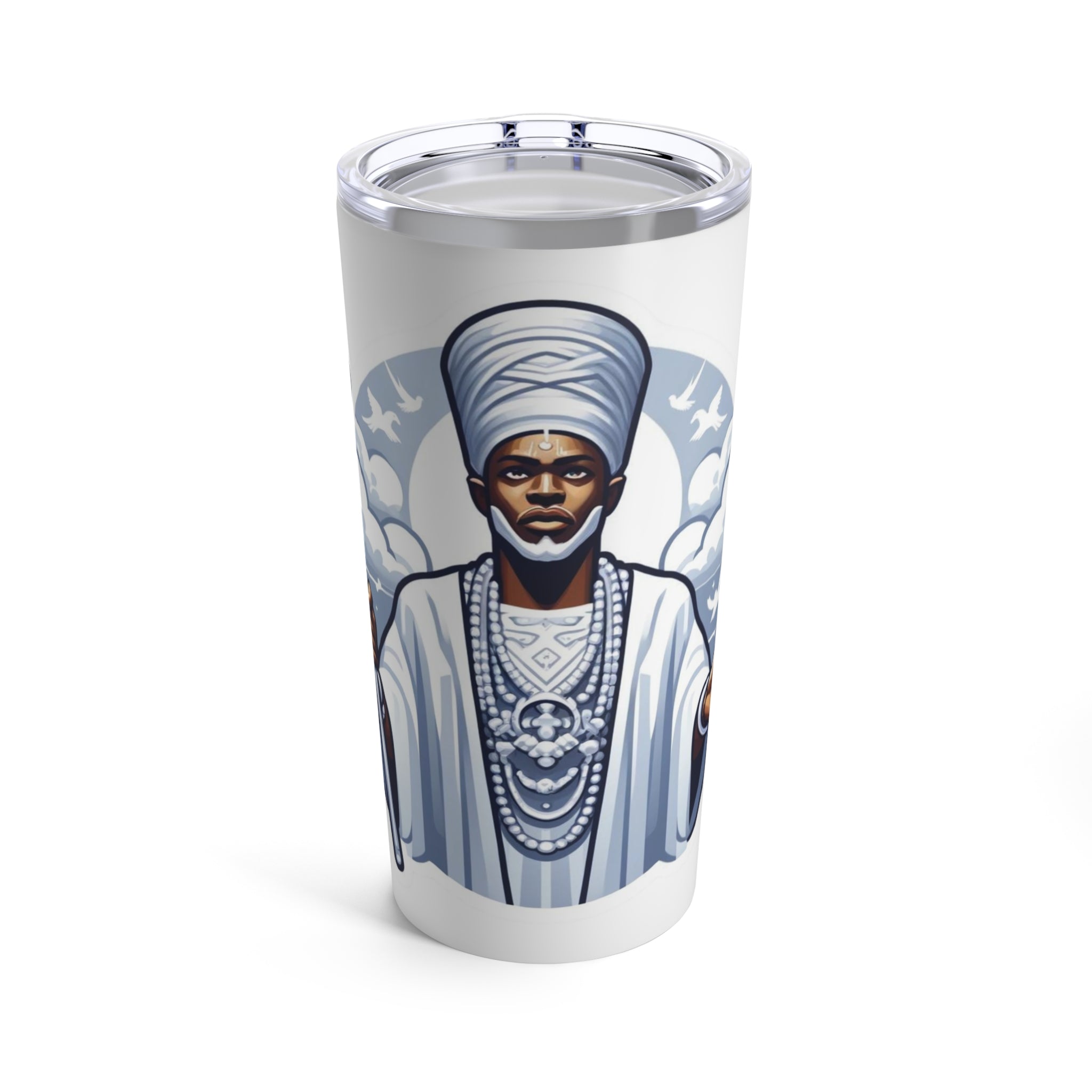 Obatala Tumbler 20oz - SanteriaGuide