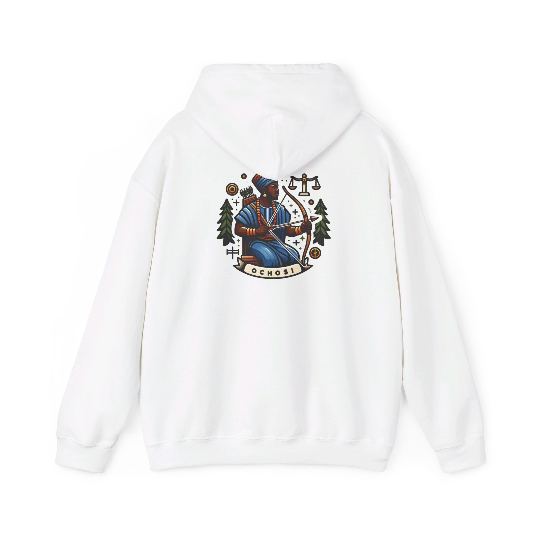 Ochosi Hoodie - Spiritual Orisha Worship & Yoruba Mythology - SanteriaGuide