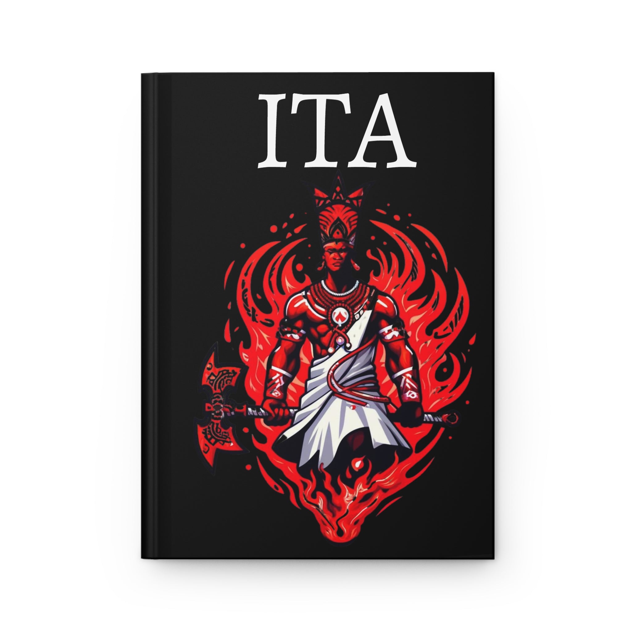 Shango Chango Hardcover Journal: Matte Finish ITA for Spiritual Reflection - SanteriaGuide