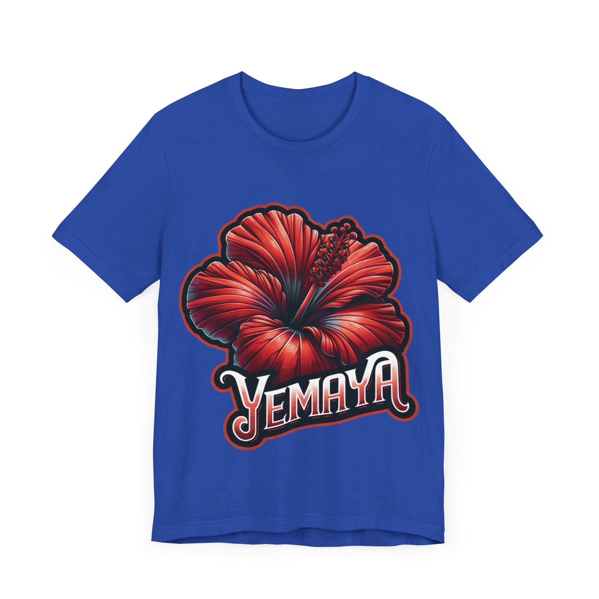 Yemeya flower T-Shirt - Spiritual Orisha Worship & Yoruba Mythology - SanteriaGuide