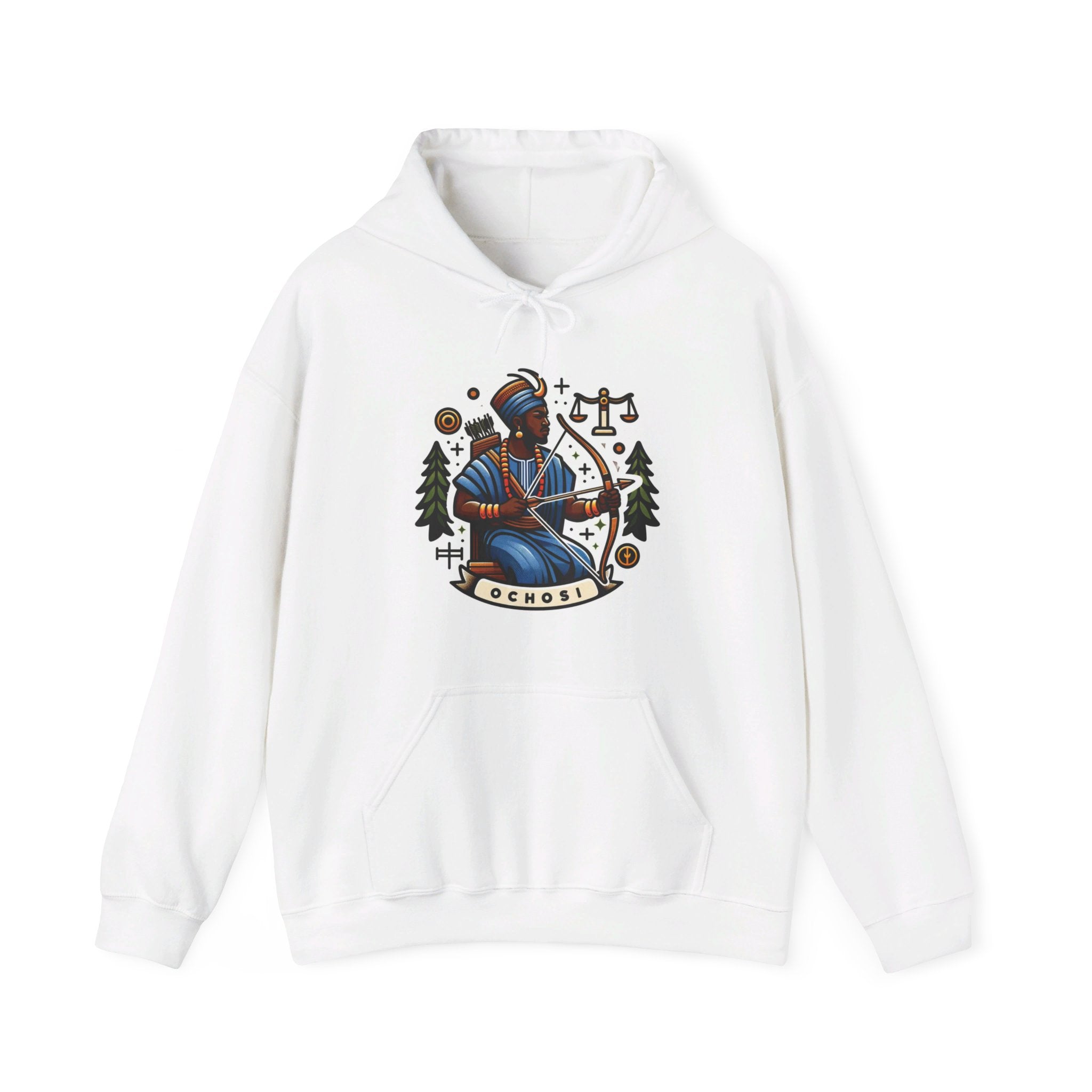 Ochosi Hoodie - Spiritual Orisha Worship & Yoruba Mythology - SanteriaGuide