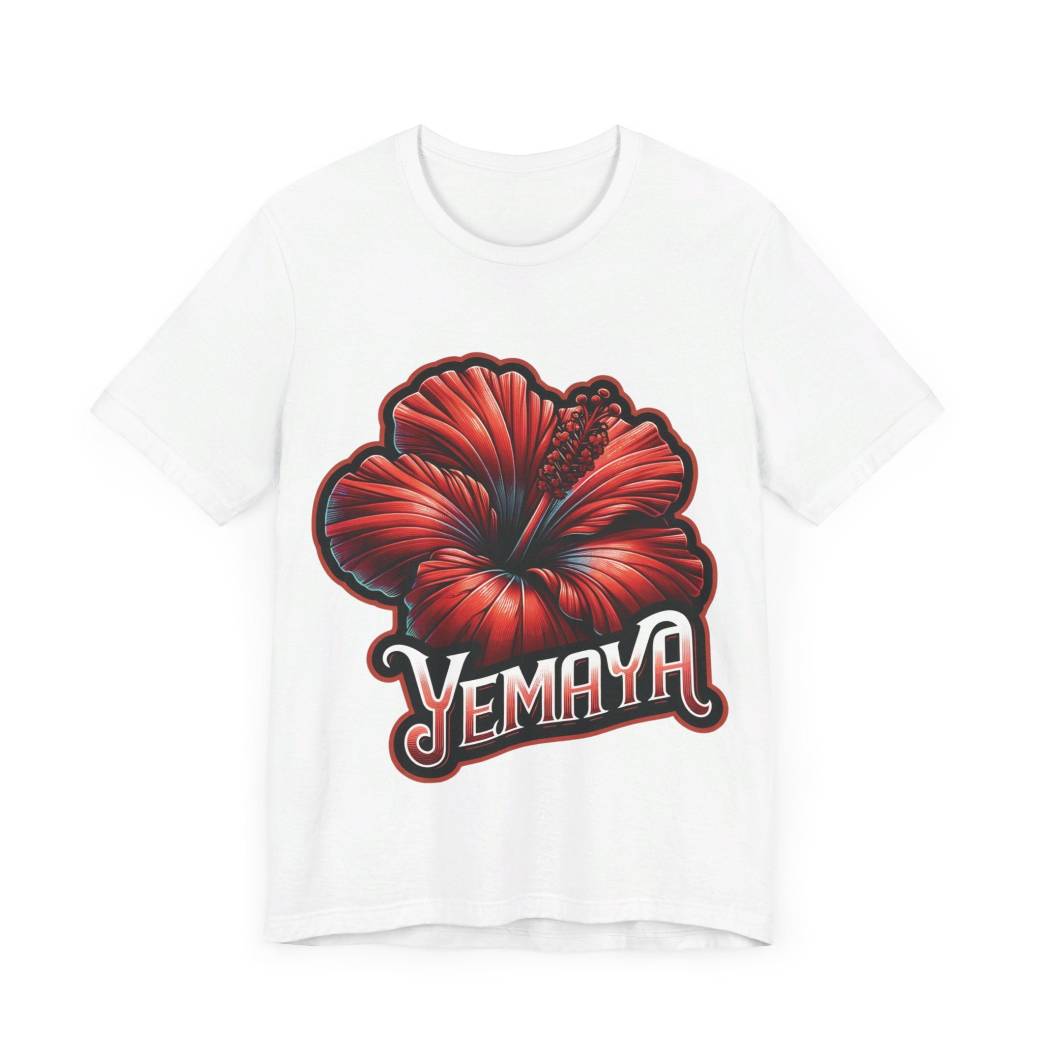 Yemeya flower T-Shirt - Spiritual Orisha Worship & Yoruba Mythology - SanteriaGuide