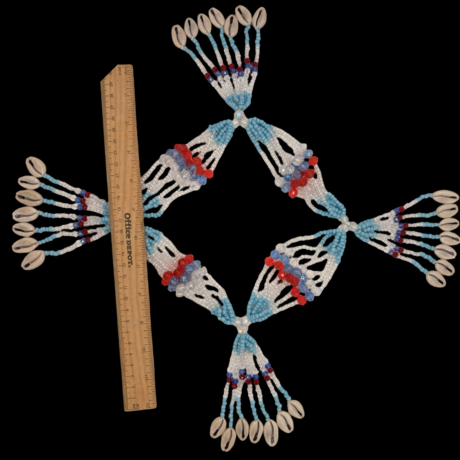 Mazo de Yemaya Ashaba - En Crystal Para Sopera