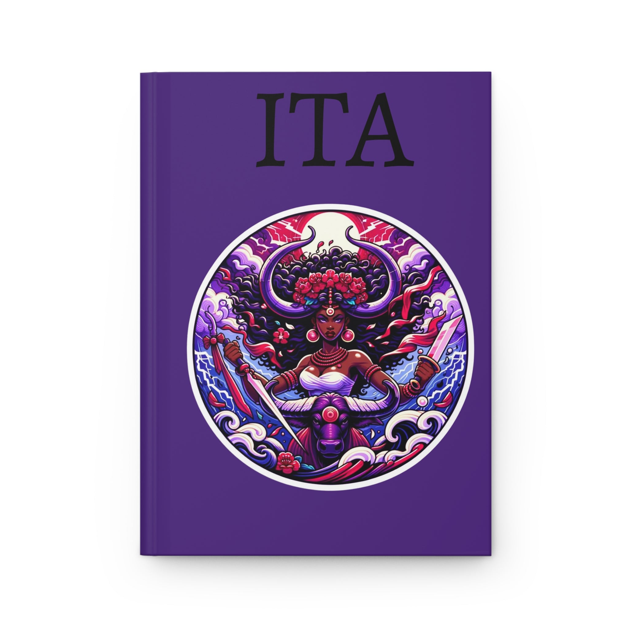 Oya Hardcover Journal: Matte Finish ITA for Spiritual Reflection - SanteriaGuide