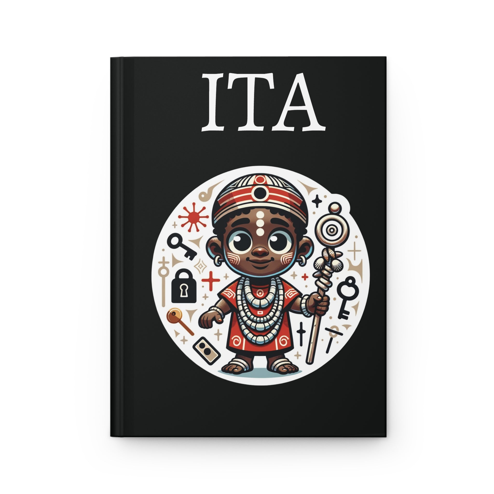 Elegua Hardcover Journal: Matte Finish ITA for Spiritual Reflection - SanteriaGuide