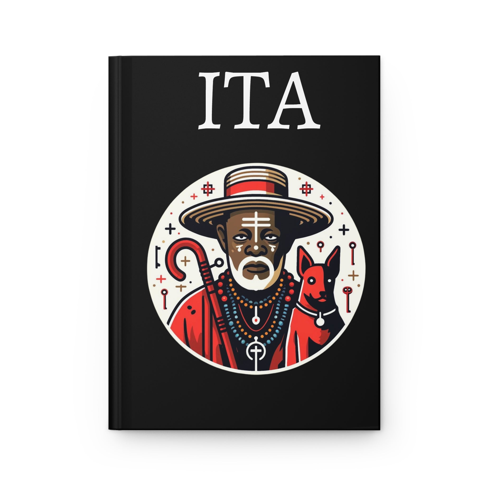 Elegua Hardcover Journal: Matte Finish ITA for Spiritual Reflection - SanteriaGuide