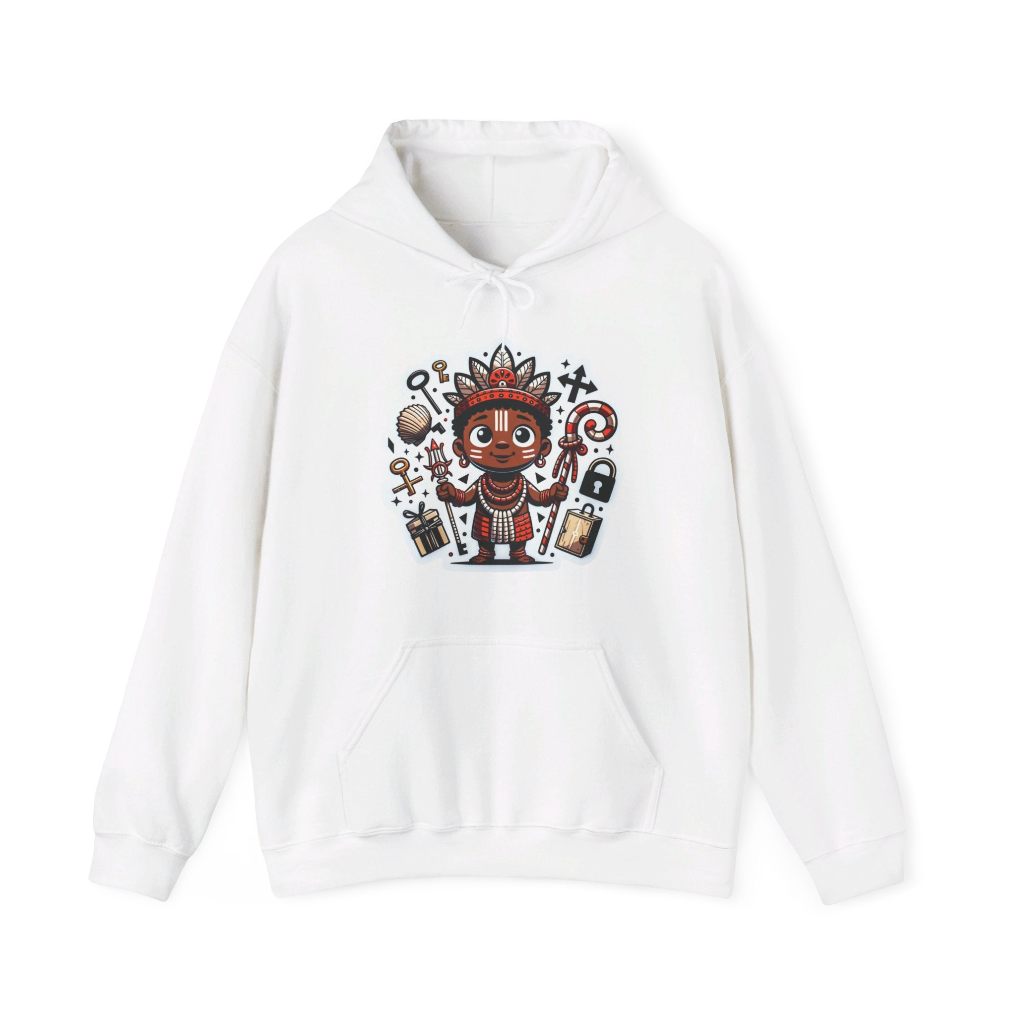 Elegua Hoodie - Spiritual Orisha Worship & Yoruba Mythology - SanteriaGuide