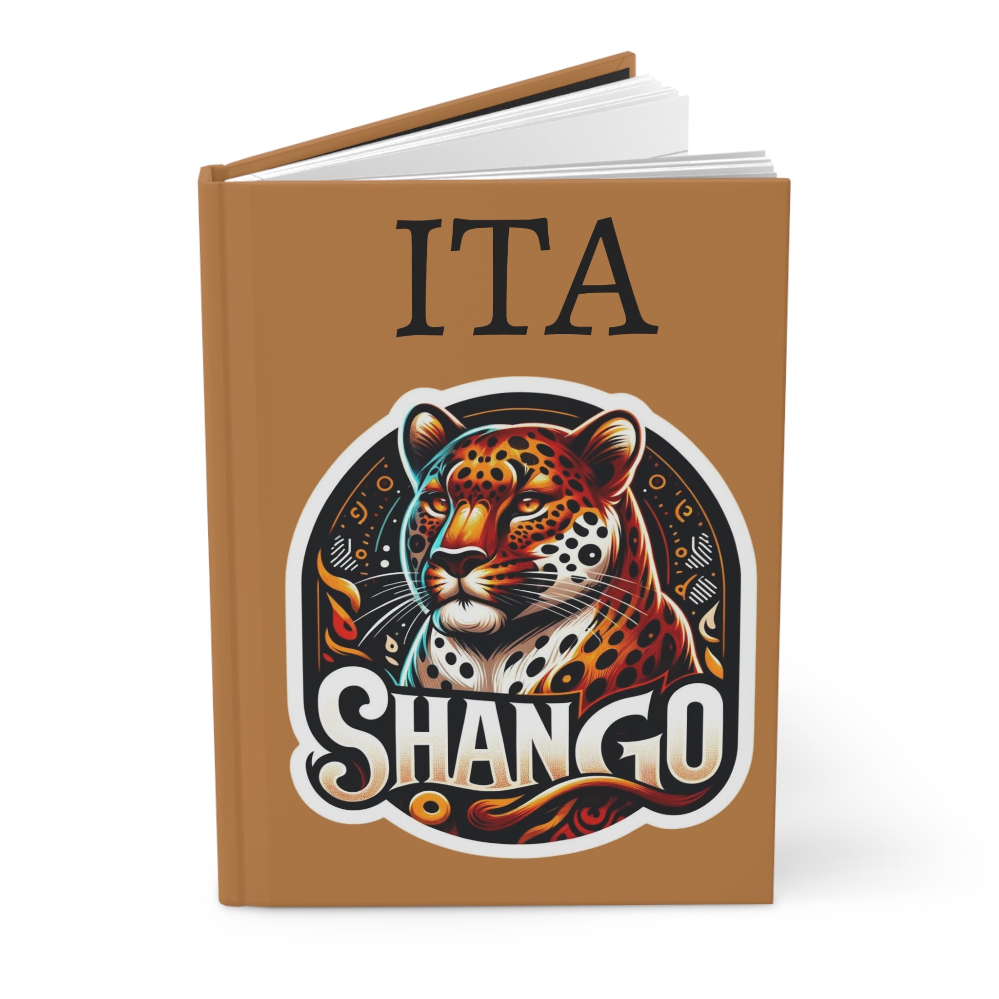 Shango Chango Hardcover Journal: Matte Finish ITA for Spiritual Reflection - SanteriaGuide