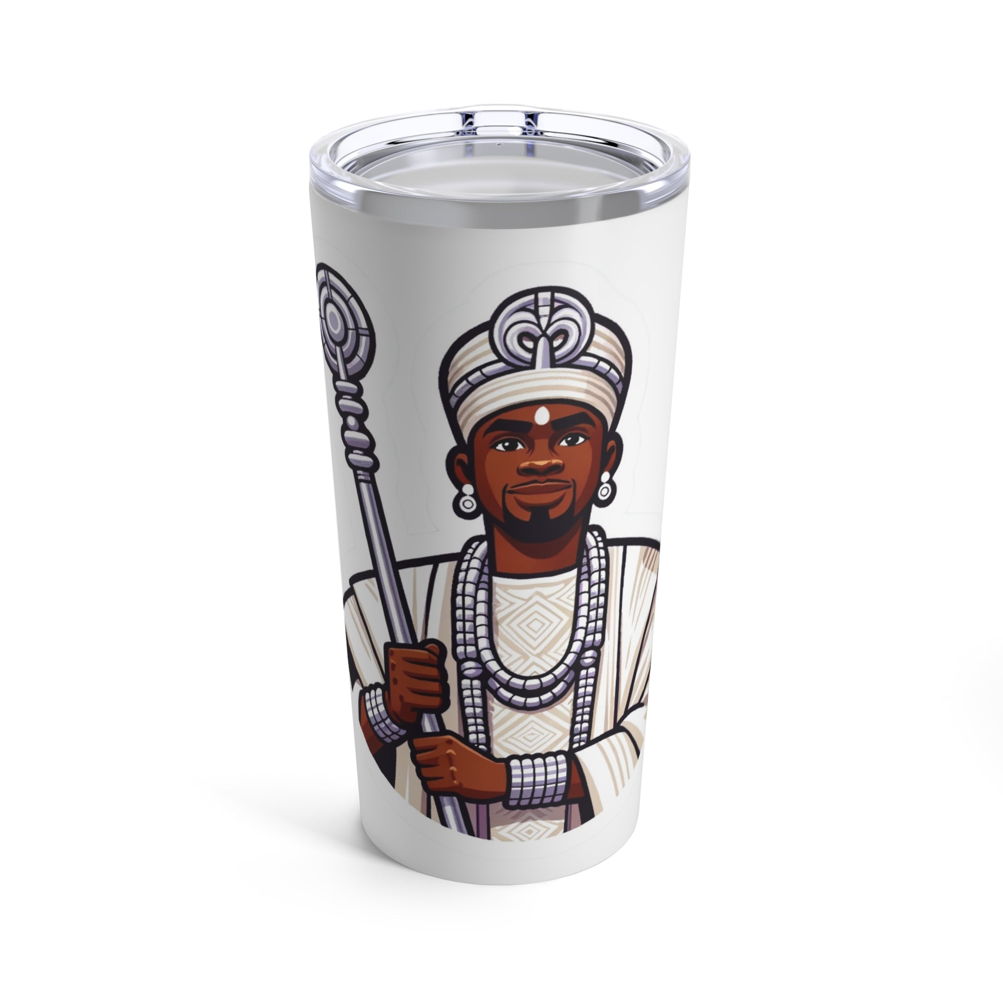 Obatala Tumbler 20oz - SanteriaGuide