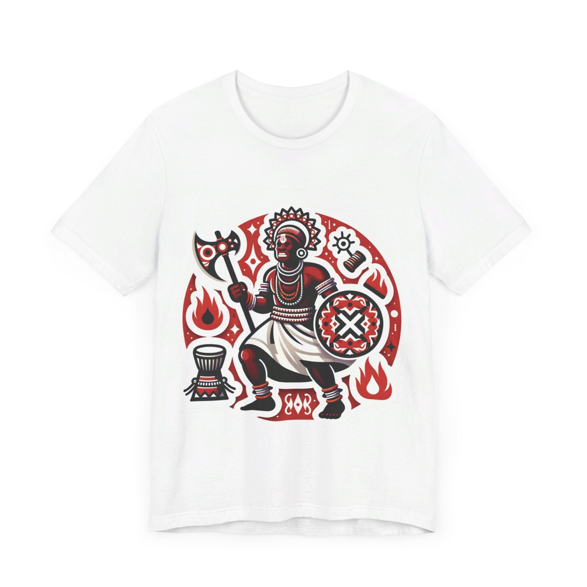 Shango Chango T-Shirt - Spiritual Orisha Worship & Yoruba Mythology - SanteriaGuide