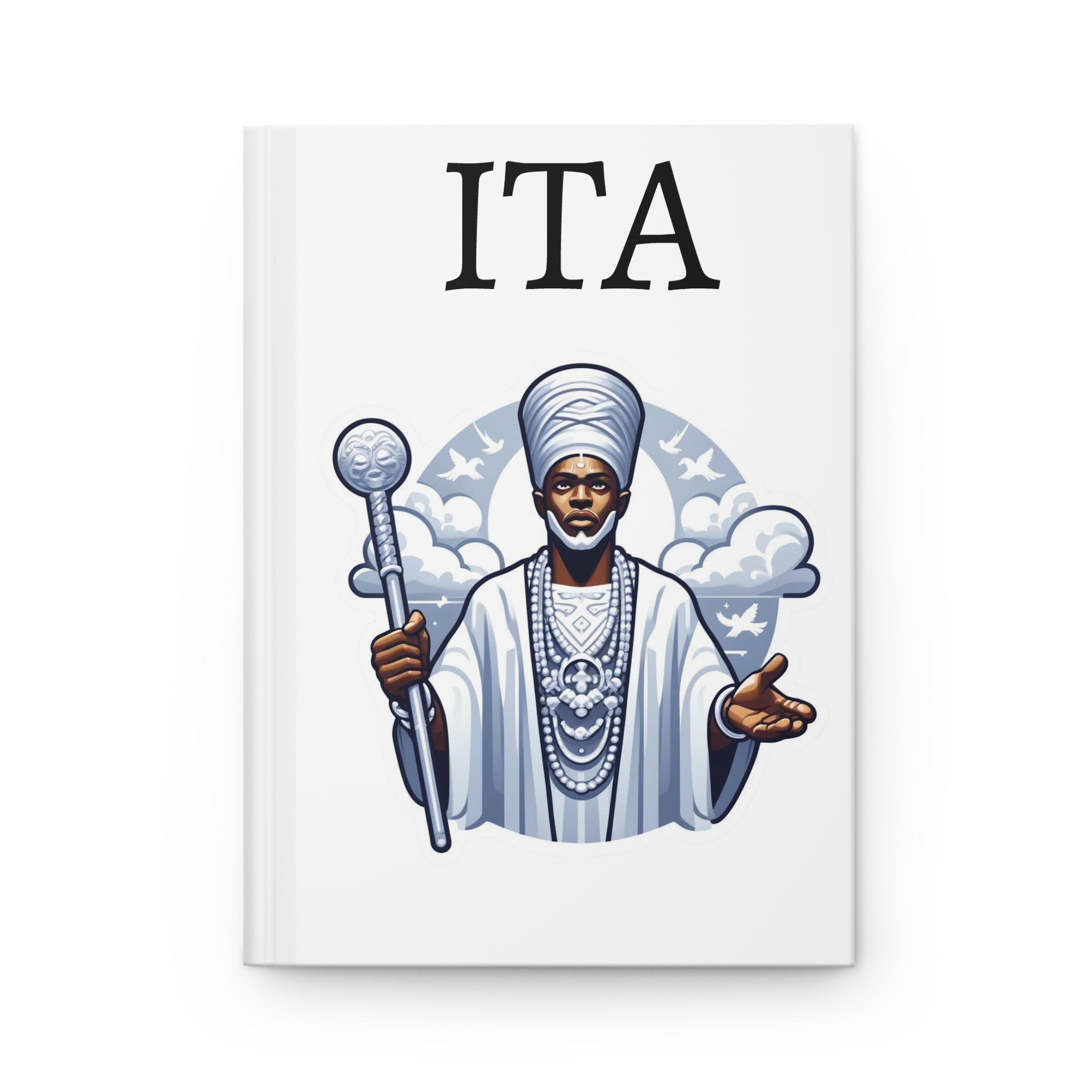 Obatala Hardcover Journal: Matte Finish ITA for Spiritual Reflection - SanteriaGuide