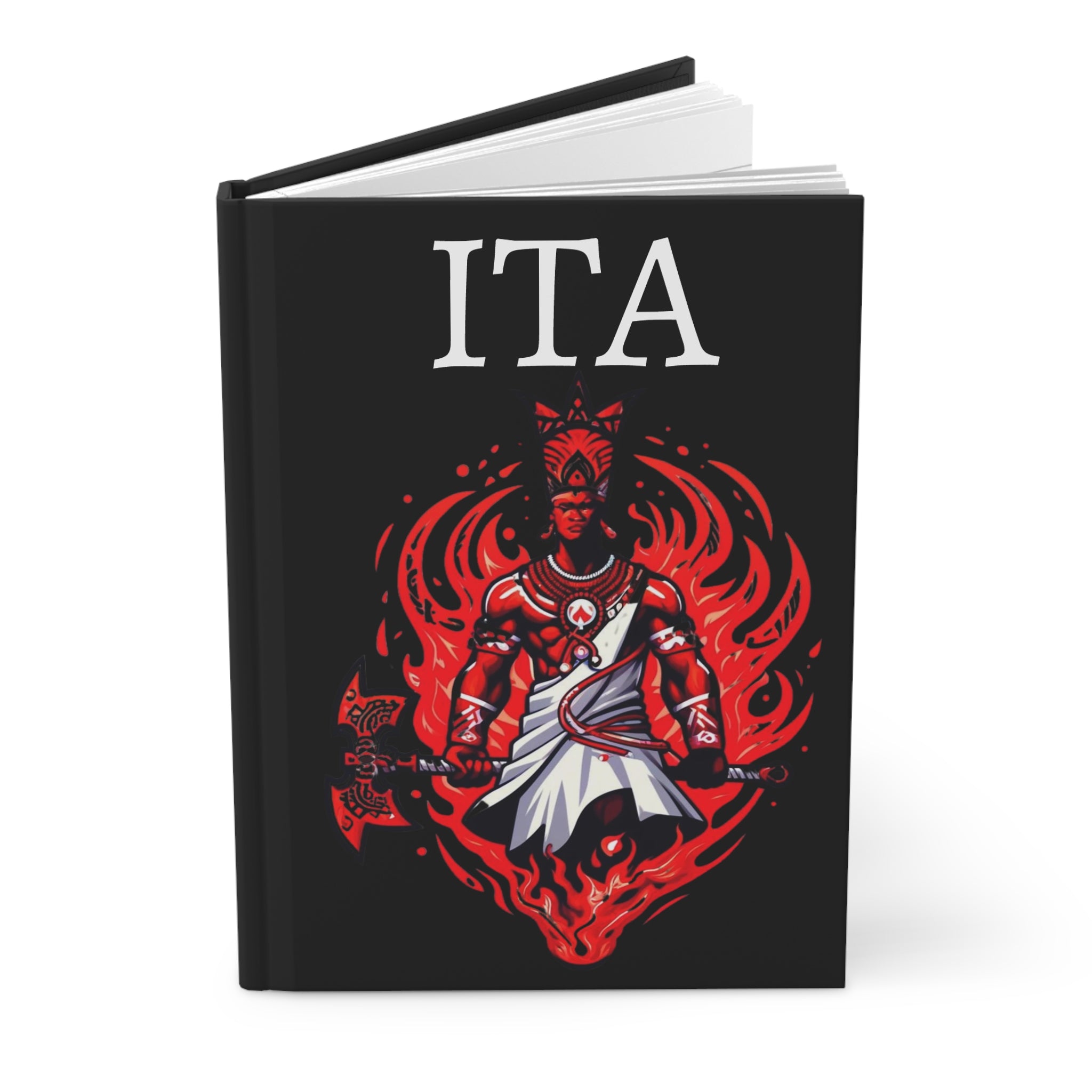 Shango Chango Hardcover Journal: Matte Finish ITA for Spiritual Reflection - SanteriaGuide