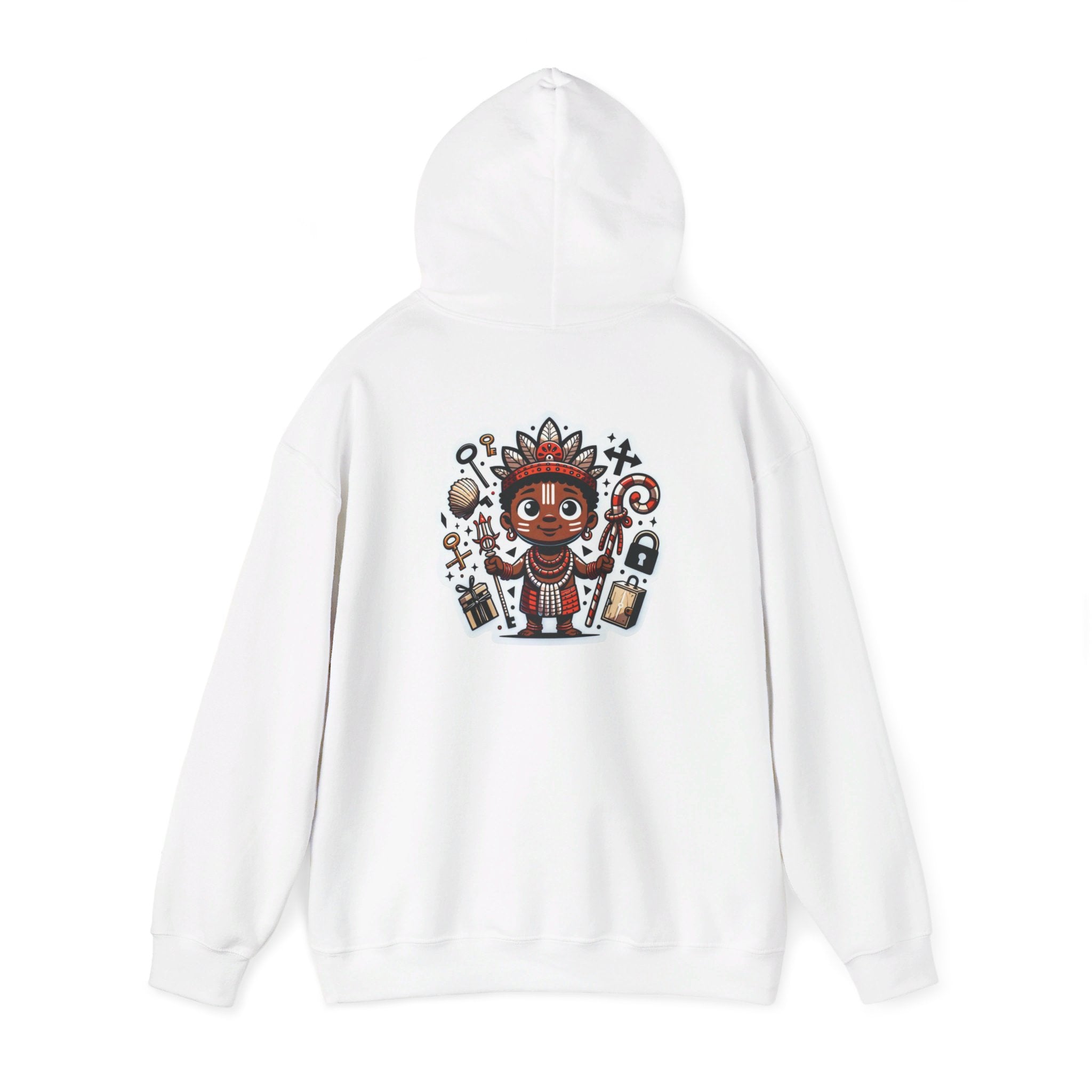 Elegua Hoodie - Spiritual Orisha Worship & Yoruba Mythology - SanteriaGuide