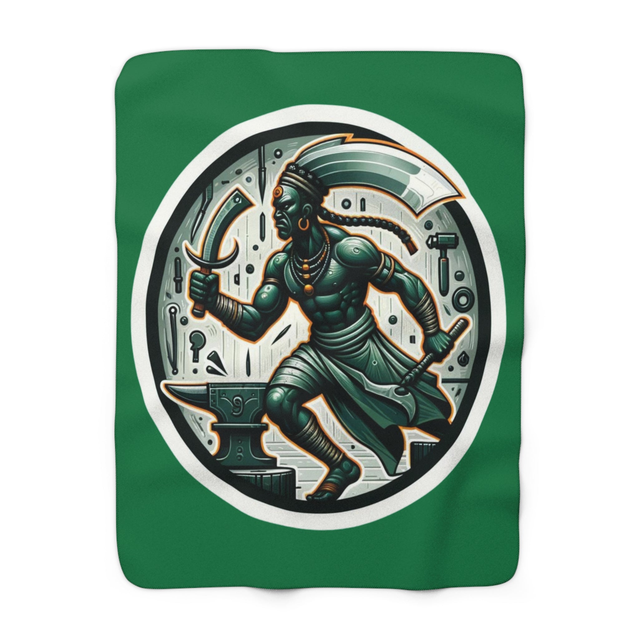 Oggun Sherpa Fleece Blanket - SanteriaGuide