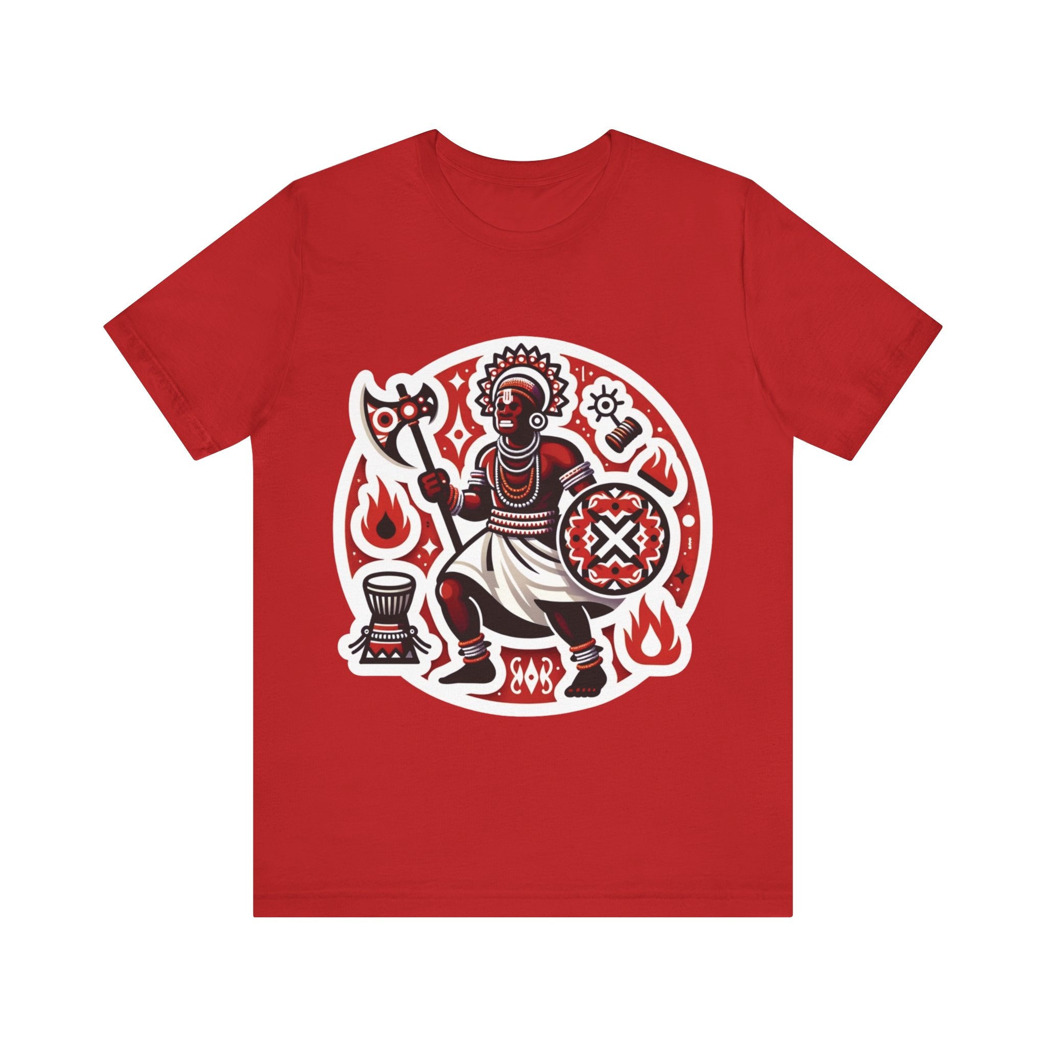 Shango Chango T-Shirt - Spiritual Orisha Worship & Yoruba Mythology - SanteriaGuide