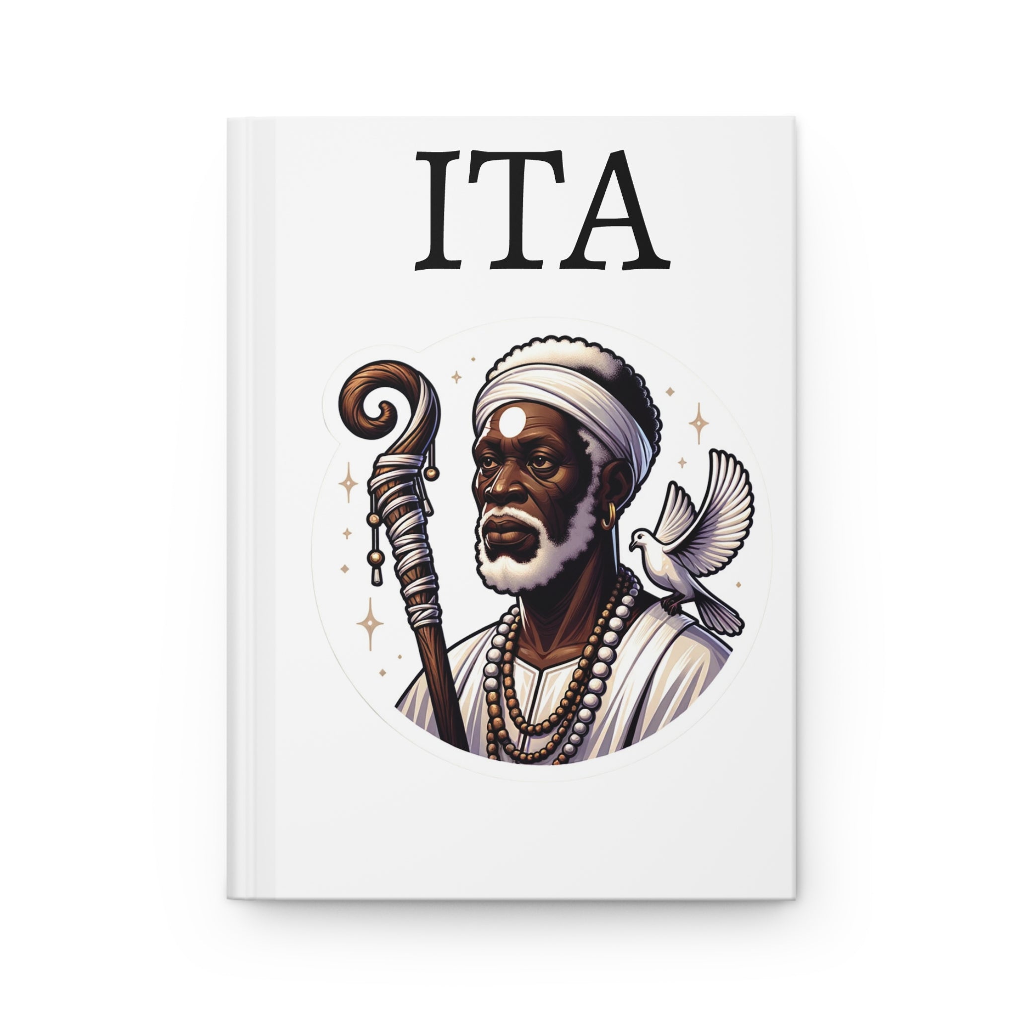 Obatala Hardcover Journal: Matte Finish ITA for Spiritual Reflection - SanteriaGuide