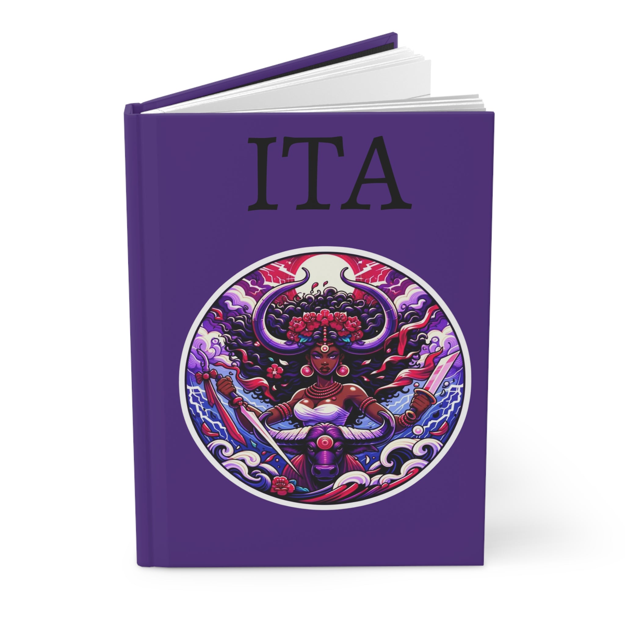 Oya Hardcover Journal: Matte Finish ITA for Spiritual Reflection - SanteriaGuide