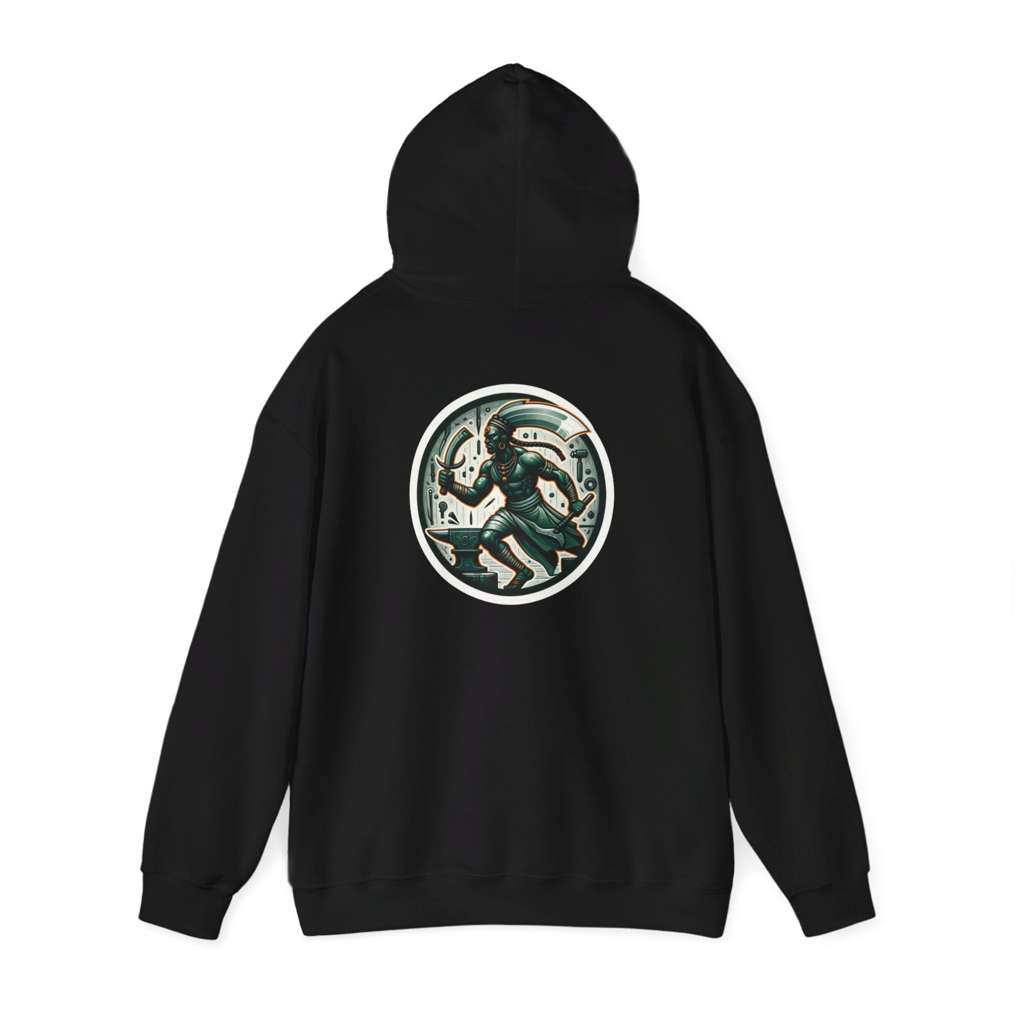 Oggun Hoodie - Spiritual Orisha Worship & Yoruba Mythology - SanteriaGuide