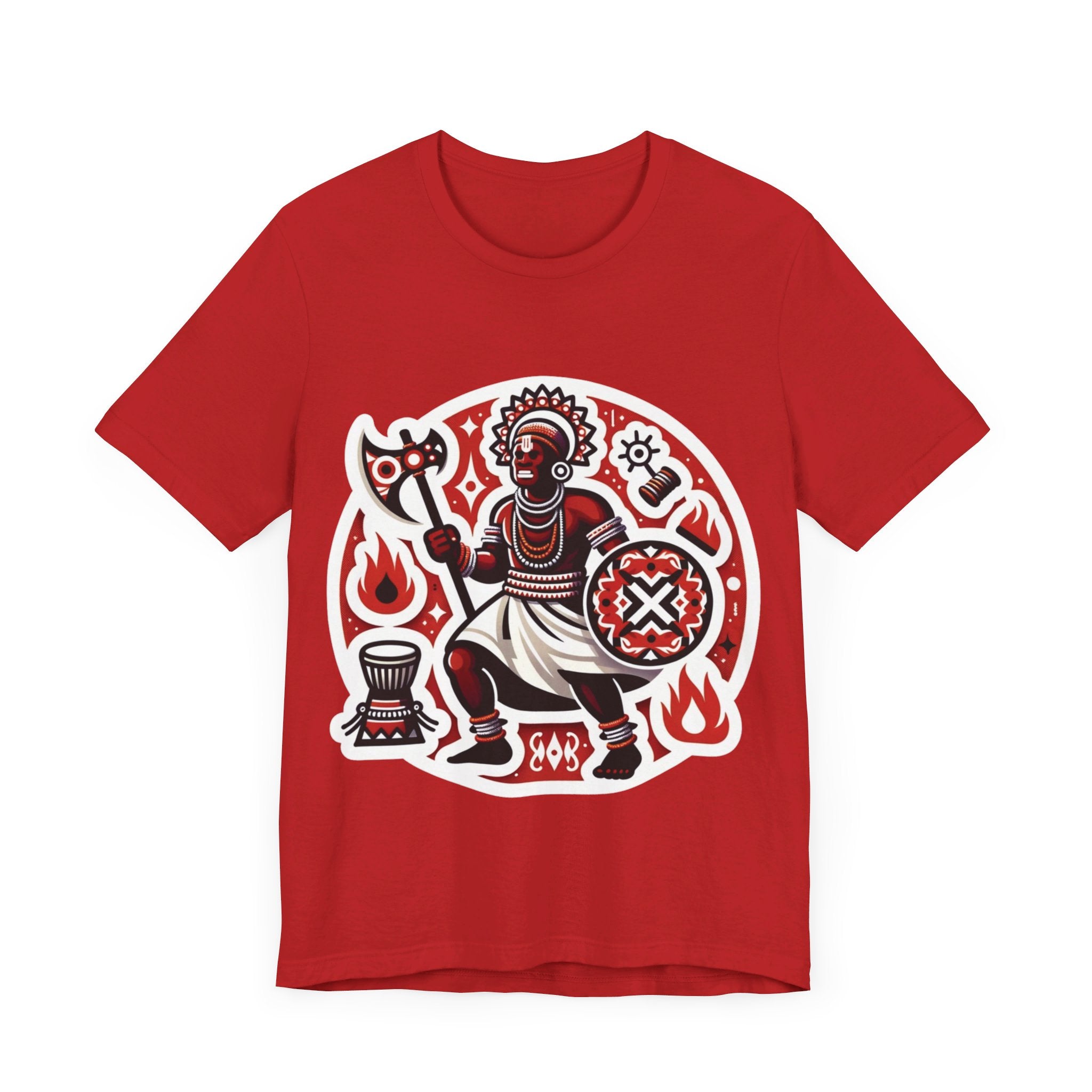 Shango Chango T-Shirt - Spiritual Orisha Worship & Yoruba Mythology - SanteriaGuide