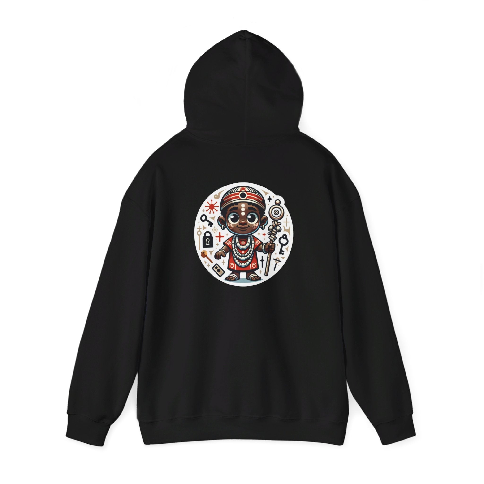 Elegua Hoodie - Spiritual Orisha Worship & Yoruba Mythology - SanteriaGuide