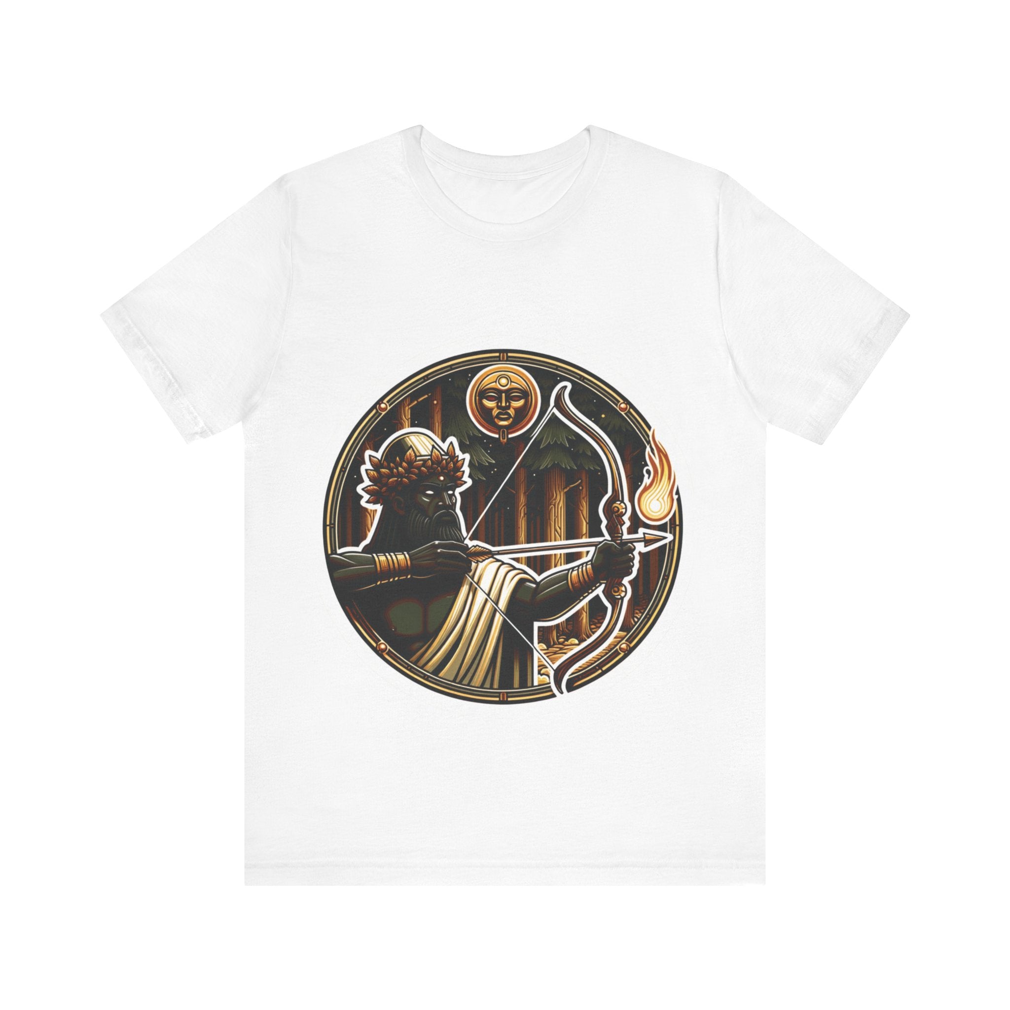 Ochosi T-Shirt - Spiritual Orisha Worship & Yoruba Mythology Inspired Tee - SanteriaGuide