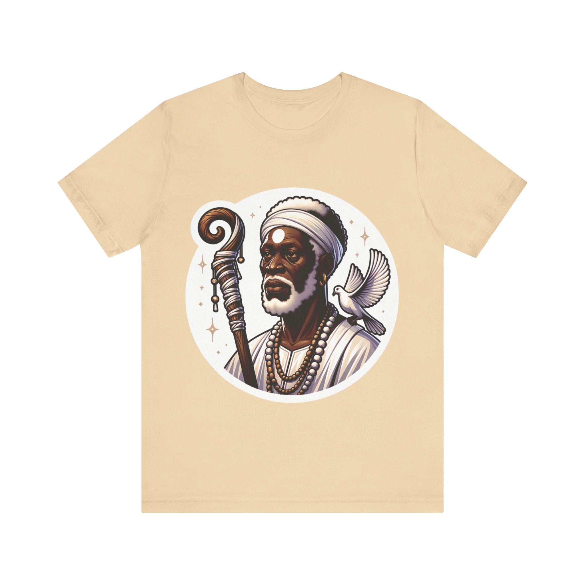 Obatala T-Shirt - Spiritual Orisha Worship & Yoruba Mythology Inspired Tee - SanteriaGuide