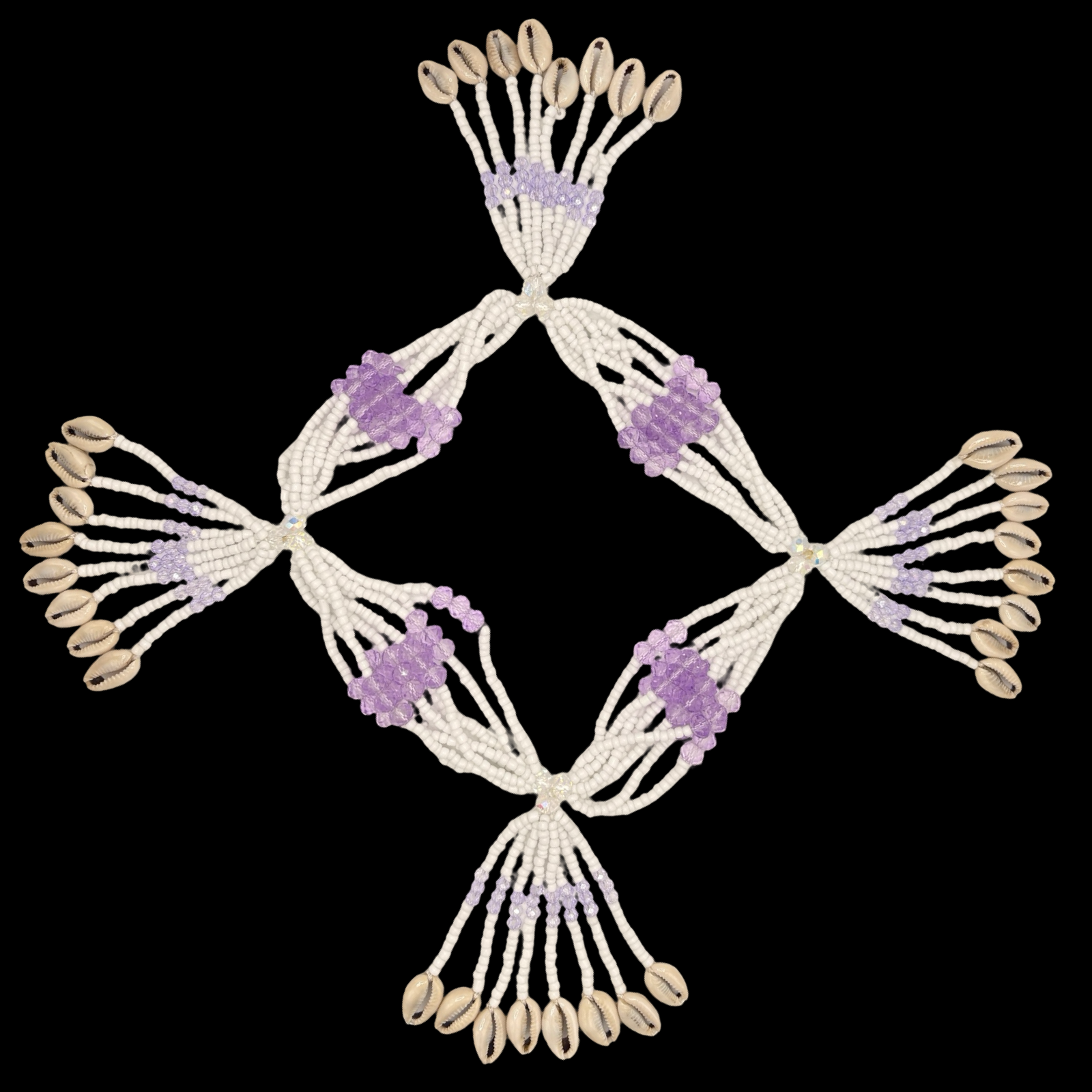 Mazo de Obatala Obamoro - En Crystal Para Sopera