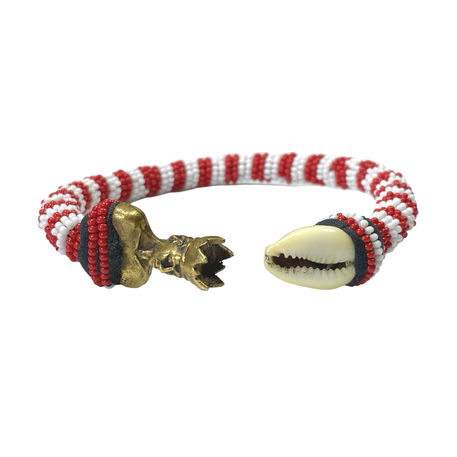 Pulsera de Shango – Conchas de Cauri y Bronze - SanteriaGuide